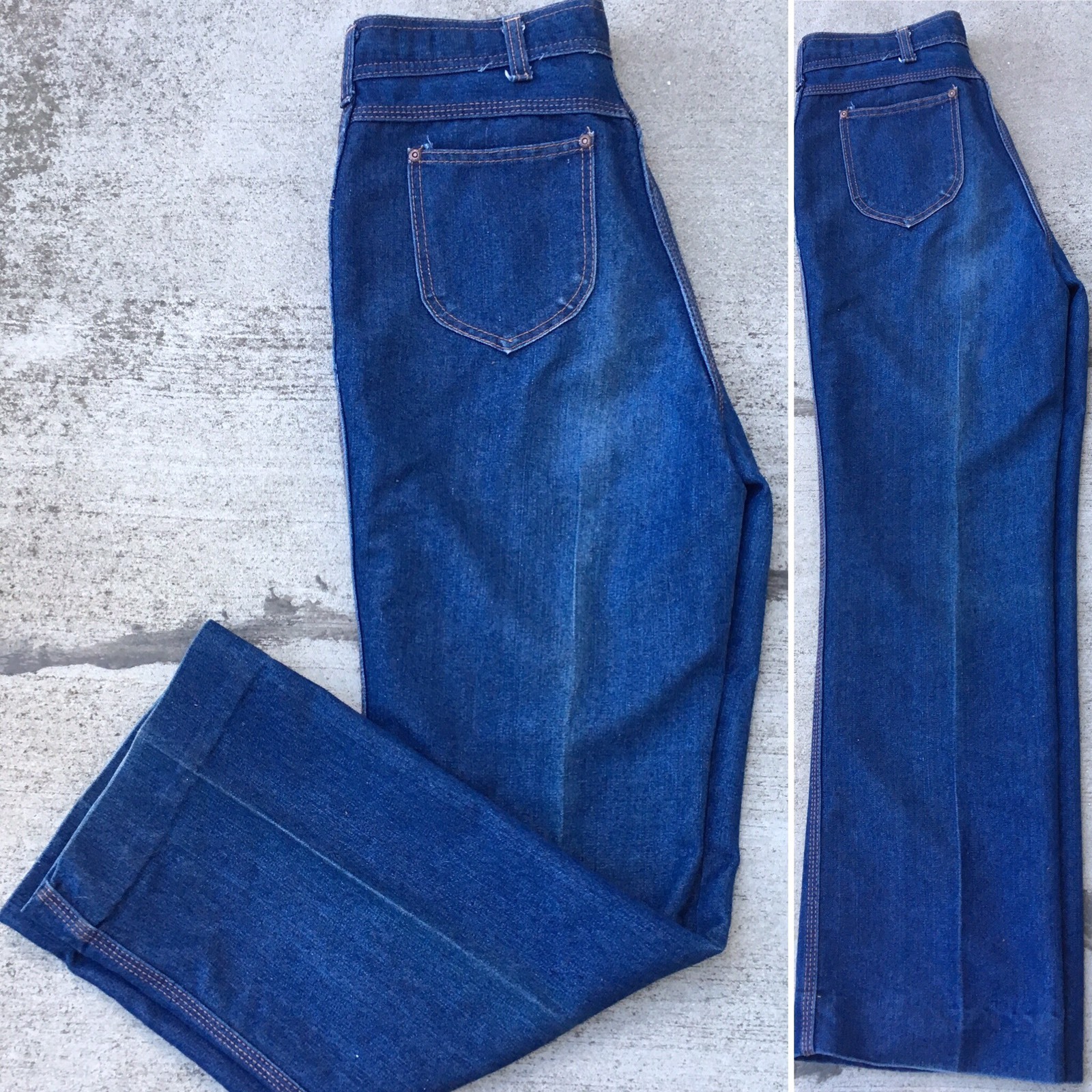 Vintage Bay Britches Jeans High Waist Sz 15/16 (30″ Waist) 80s 1980s