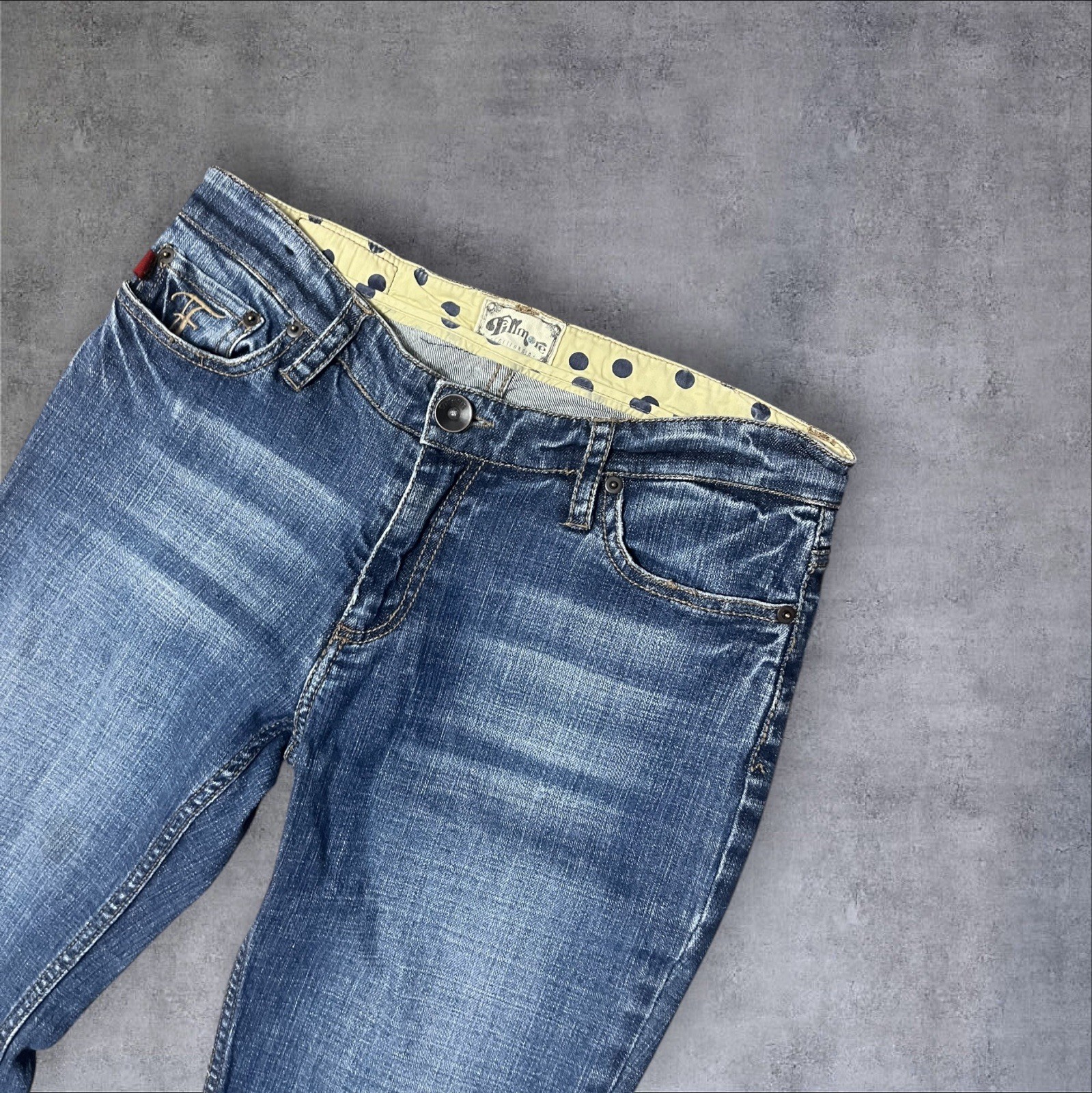 Vintage 2000s y2k Filmore Sz 29 Low Rise Kick Flare Jeans