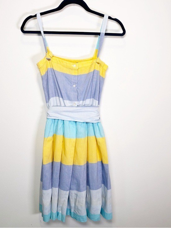 Vintage 80s Micmac St. Tropez Summer Dress
