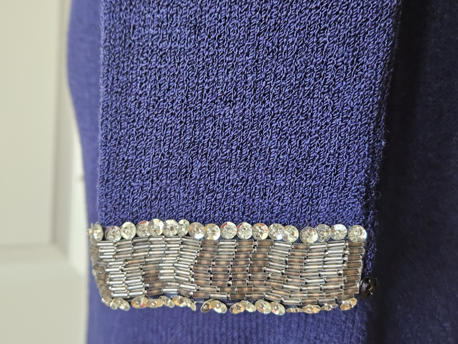 RARE $550 NEW Vintage Don Sayres for Wellmore Saks Fifth Ave Size 4 Knit Dress