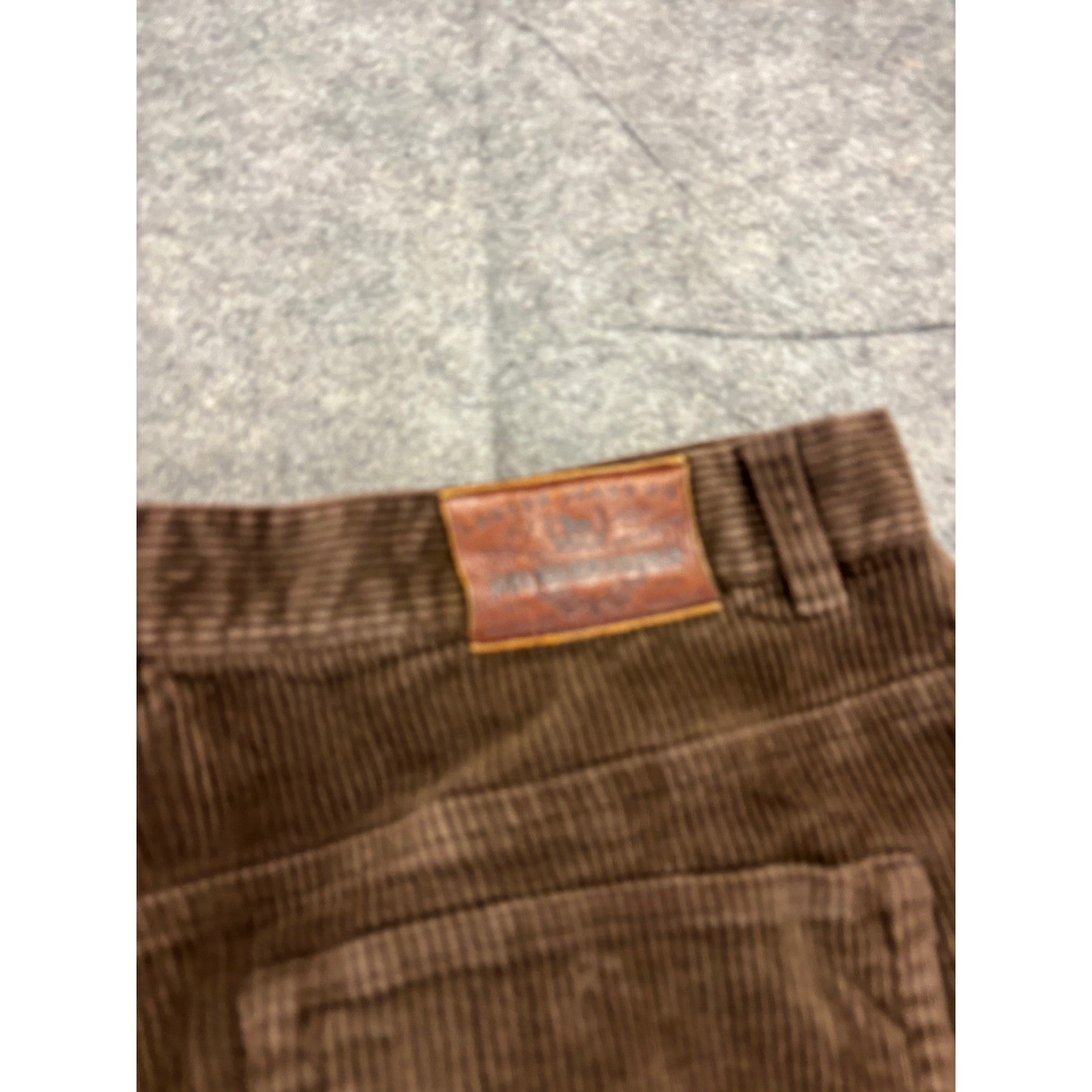 L.L. Bean Brown Corduroy Flared Pants Womens 12 VTG Granola Fall Gilmore Girls