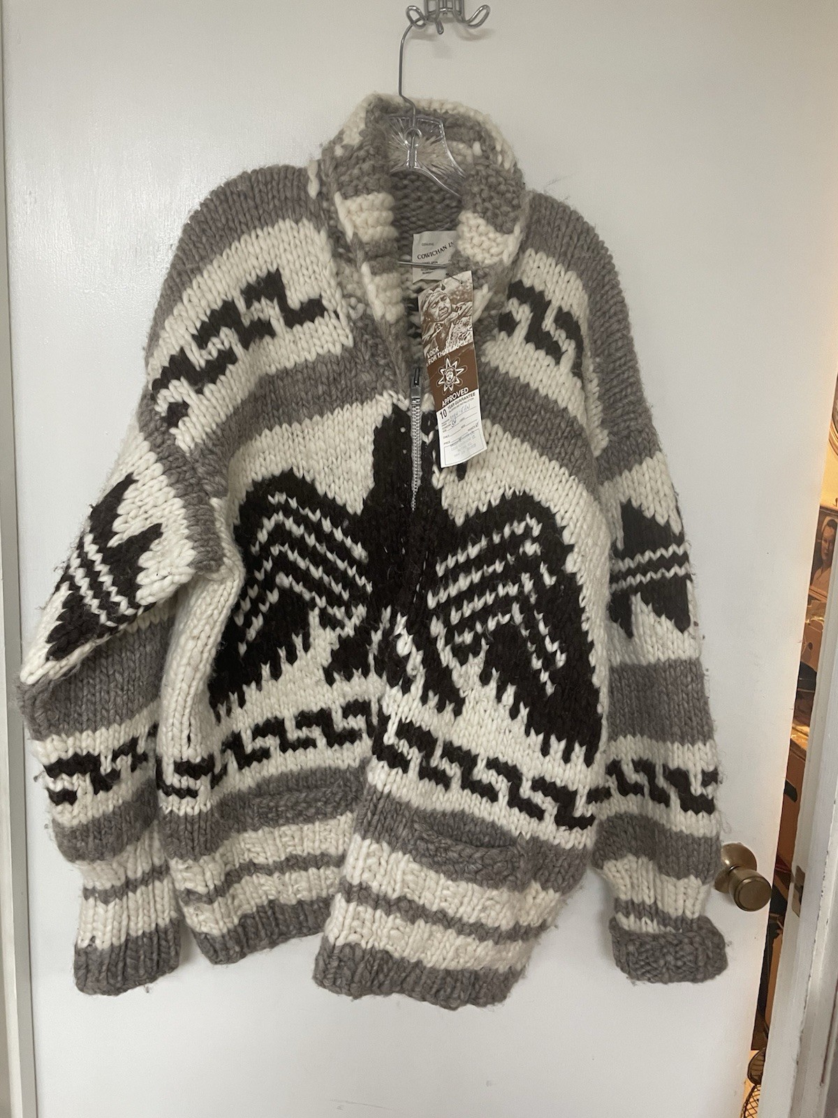 1999 VINTAGE ORIGINAL COWICHEN SWEATER WITH ORIGINAL TAGS VERY GOOD CONDITION