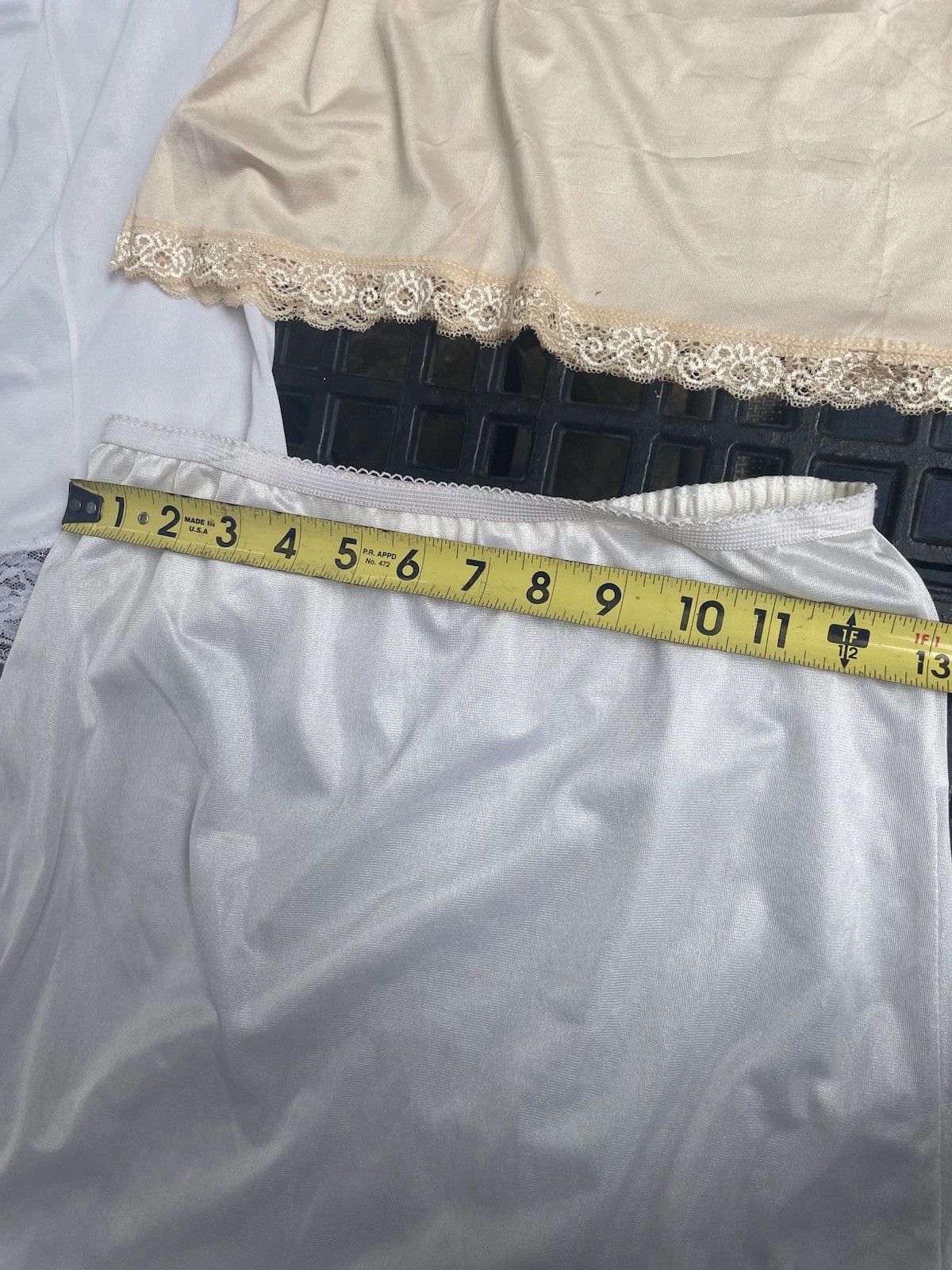 Vintage Lot Lingerie Babydoll Cami Camisole Satin Silky Boudoir Slip Small S