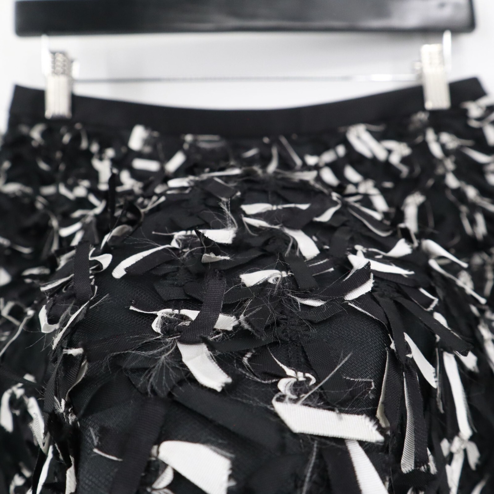 Shani Ribbon Bow Mini Skirt Womens 6 Black Vintage Retro 80s Y2K Twee Whimsigoth