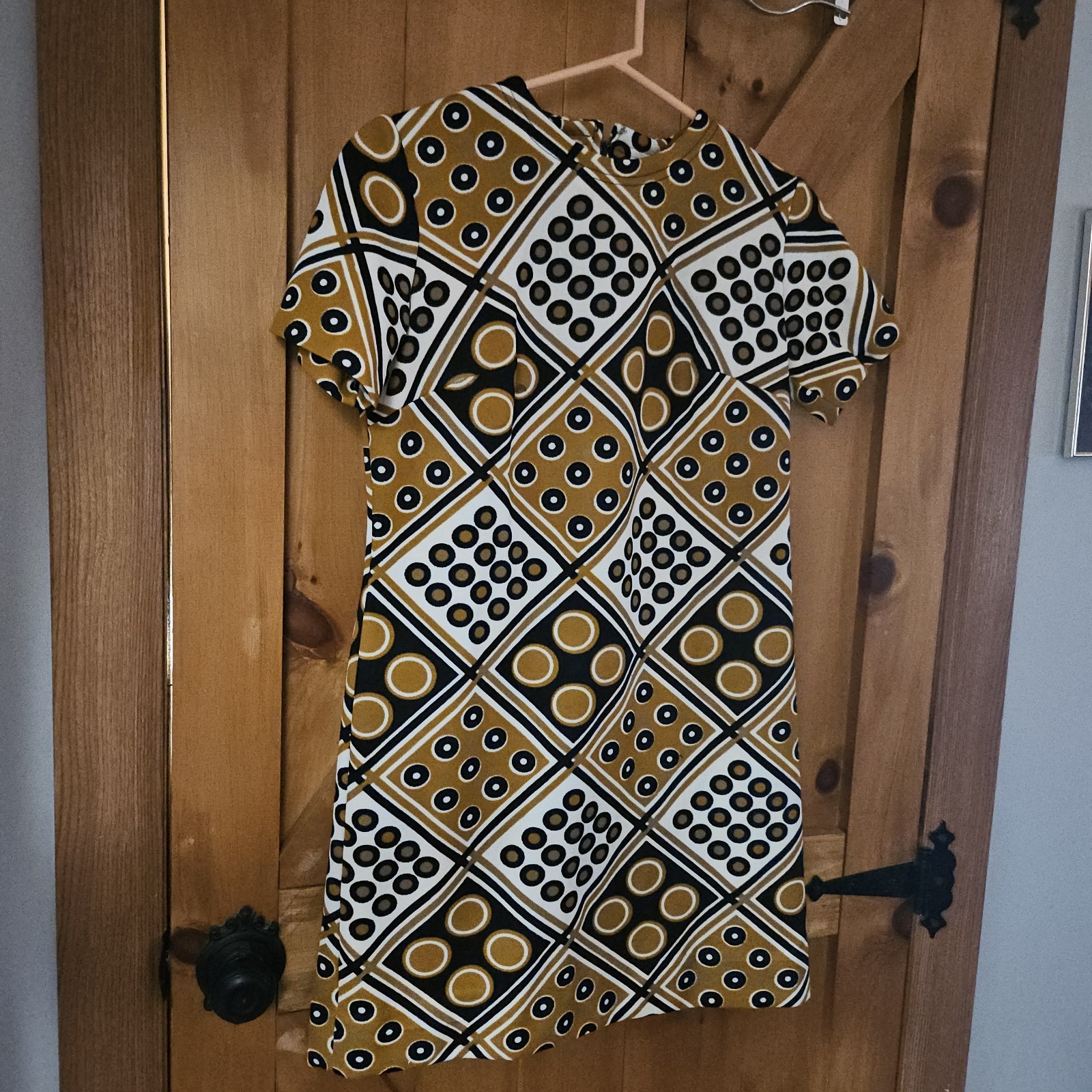 VINTAGE 1970’S CHECKABERRY DRESS