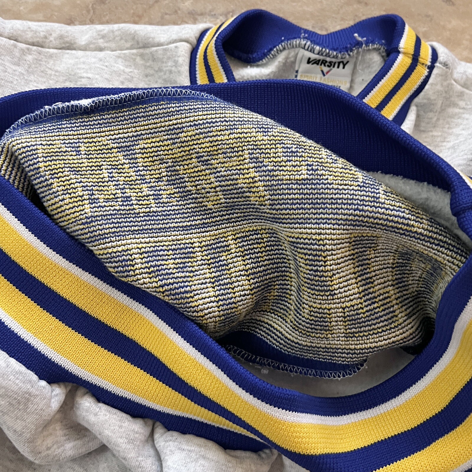 Vintage Lexington Wildcats Varsity Spirit Fashions Sweater Knit Accents USA Sz M