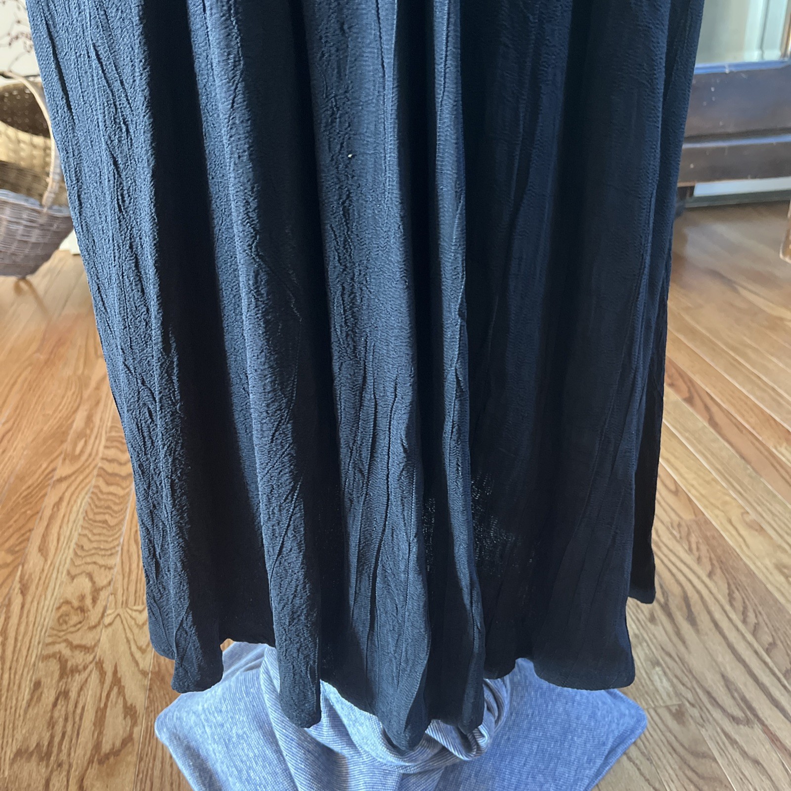 Vintage 90’s J.B.S. Ltd Women’s Dress Sz 6 Rayon Blue Midi Long