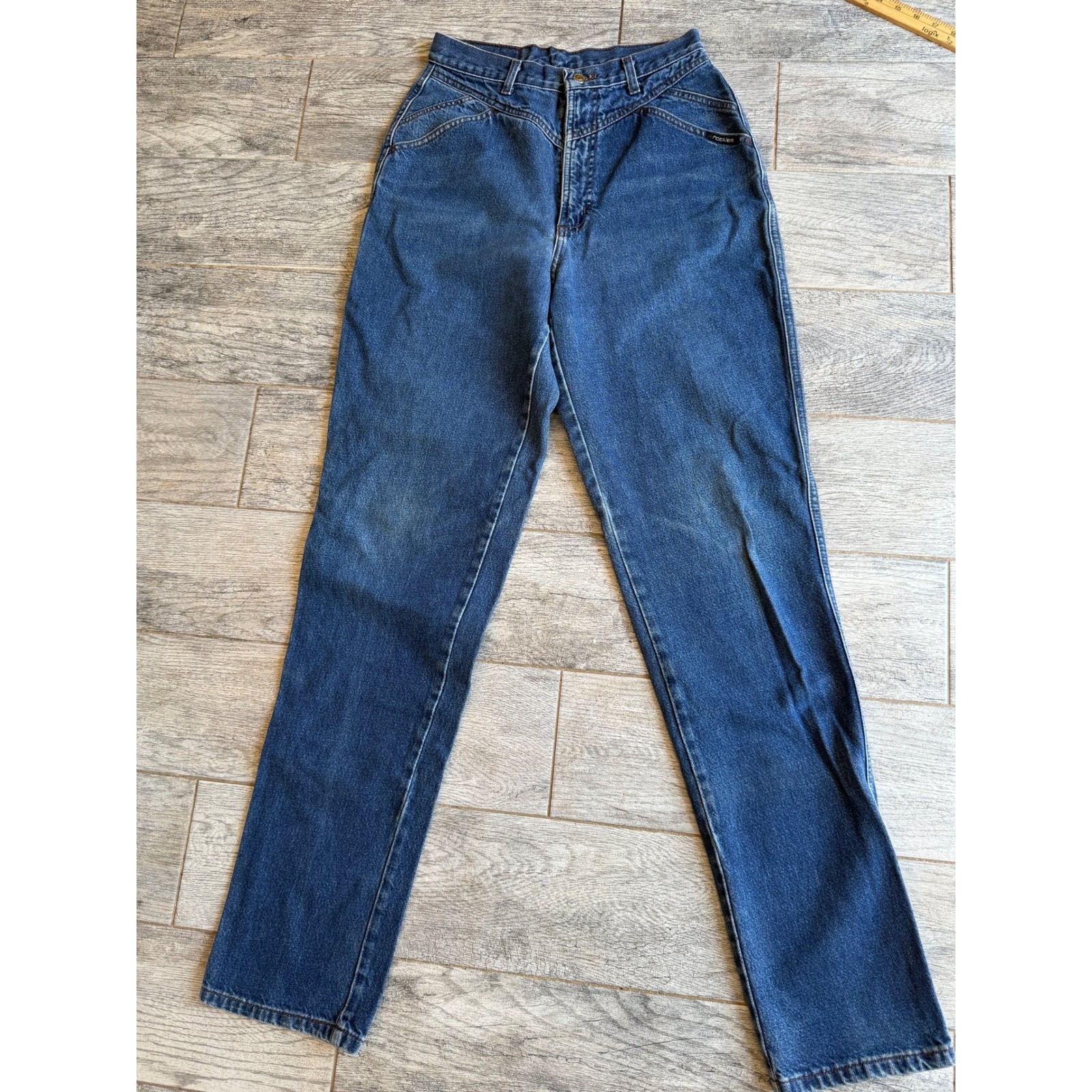 Rocky Mountain Western Jeans 11 / 12 High Waist Yoke Mom Denim Womens vintage