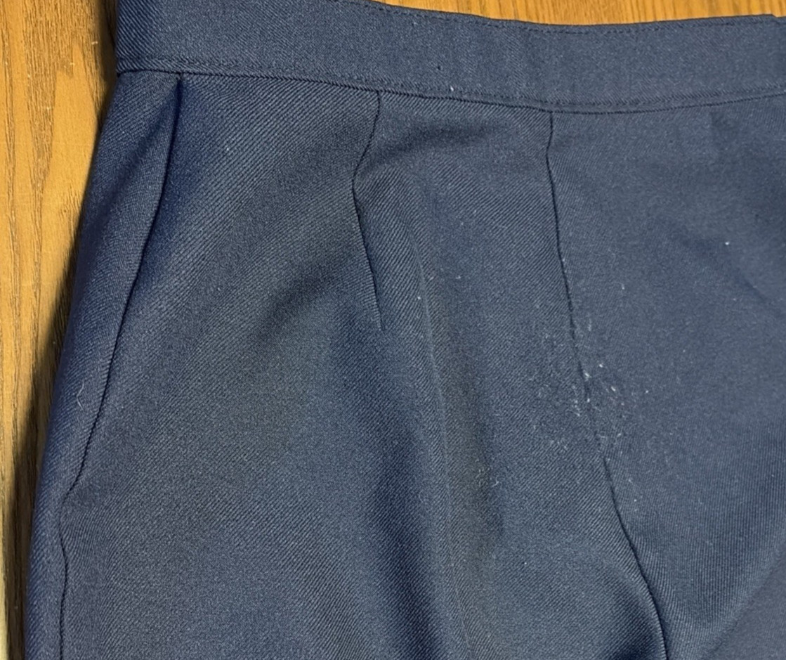 Levi’s Bend Over Vintage 1980’s Women’s Slacks Size 12 Dark Blue