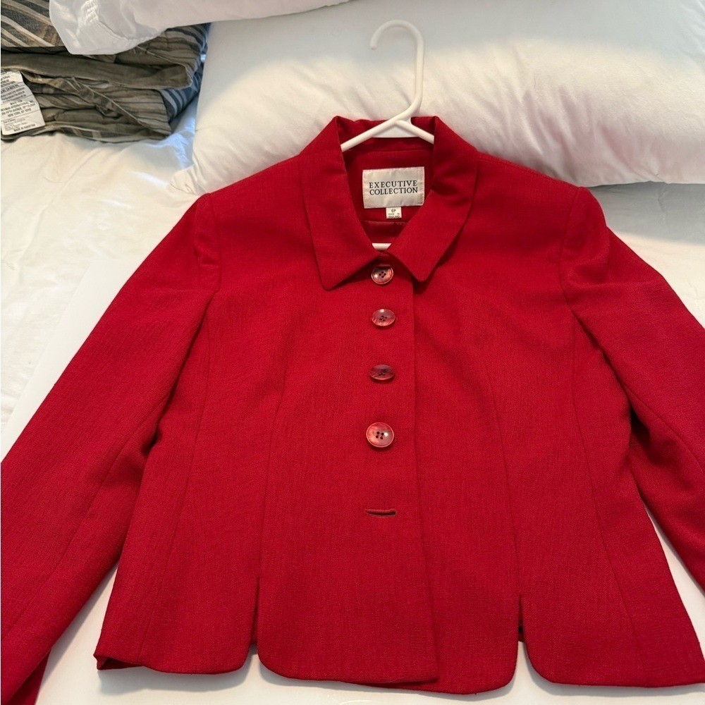 Vintage Executive Collection Women’s Red Suit