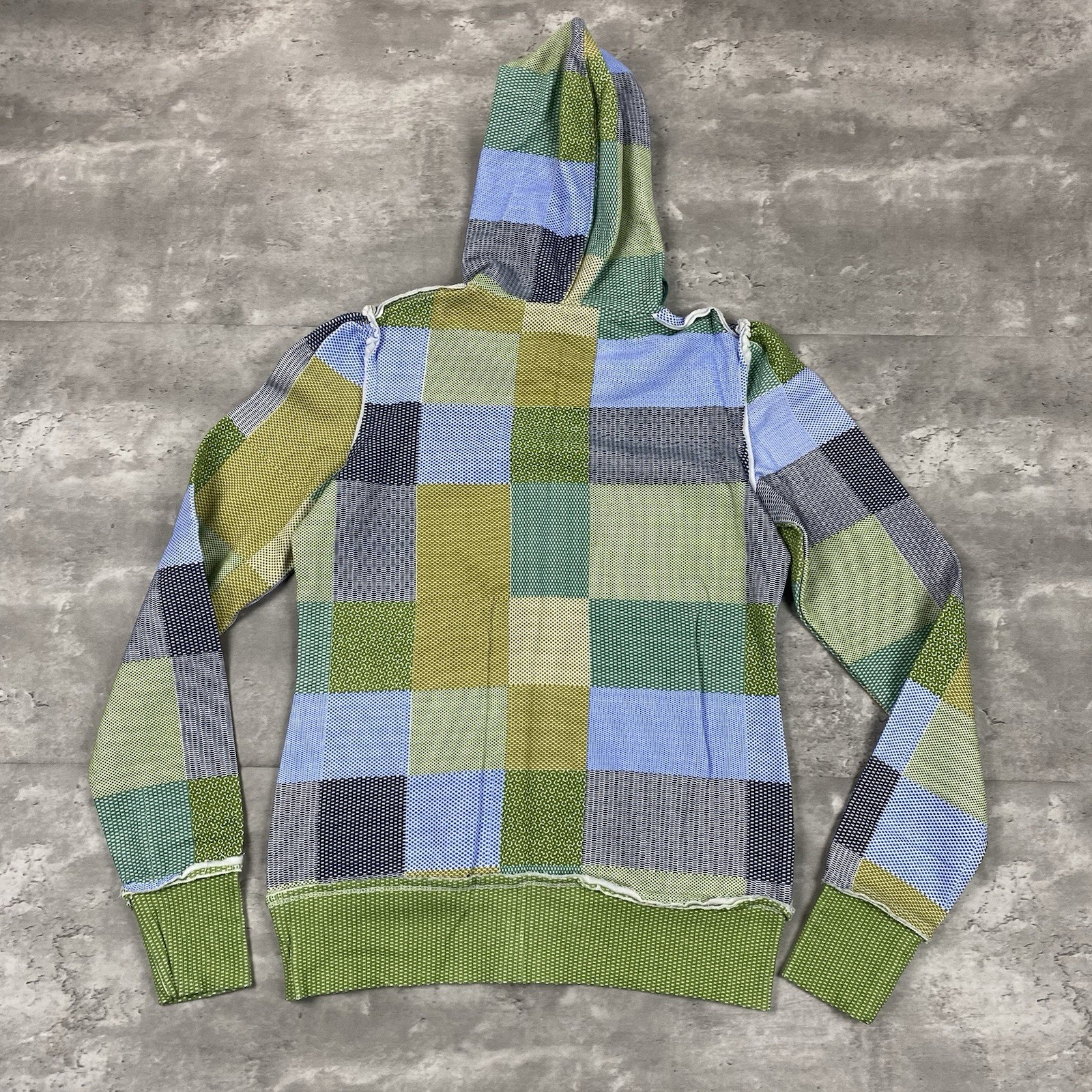 vintage BILLABONG hoodie sweatshirt Womens M Y2K surf patchwork print skate