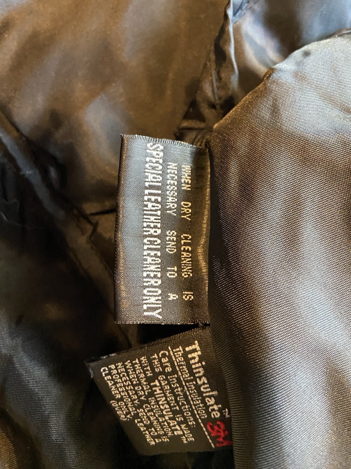 Vintage Wilsons Black Leather Trench Coat Women’s Size S Thinsulate 1990’s Y2K