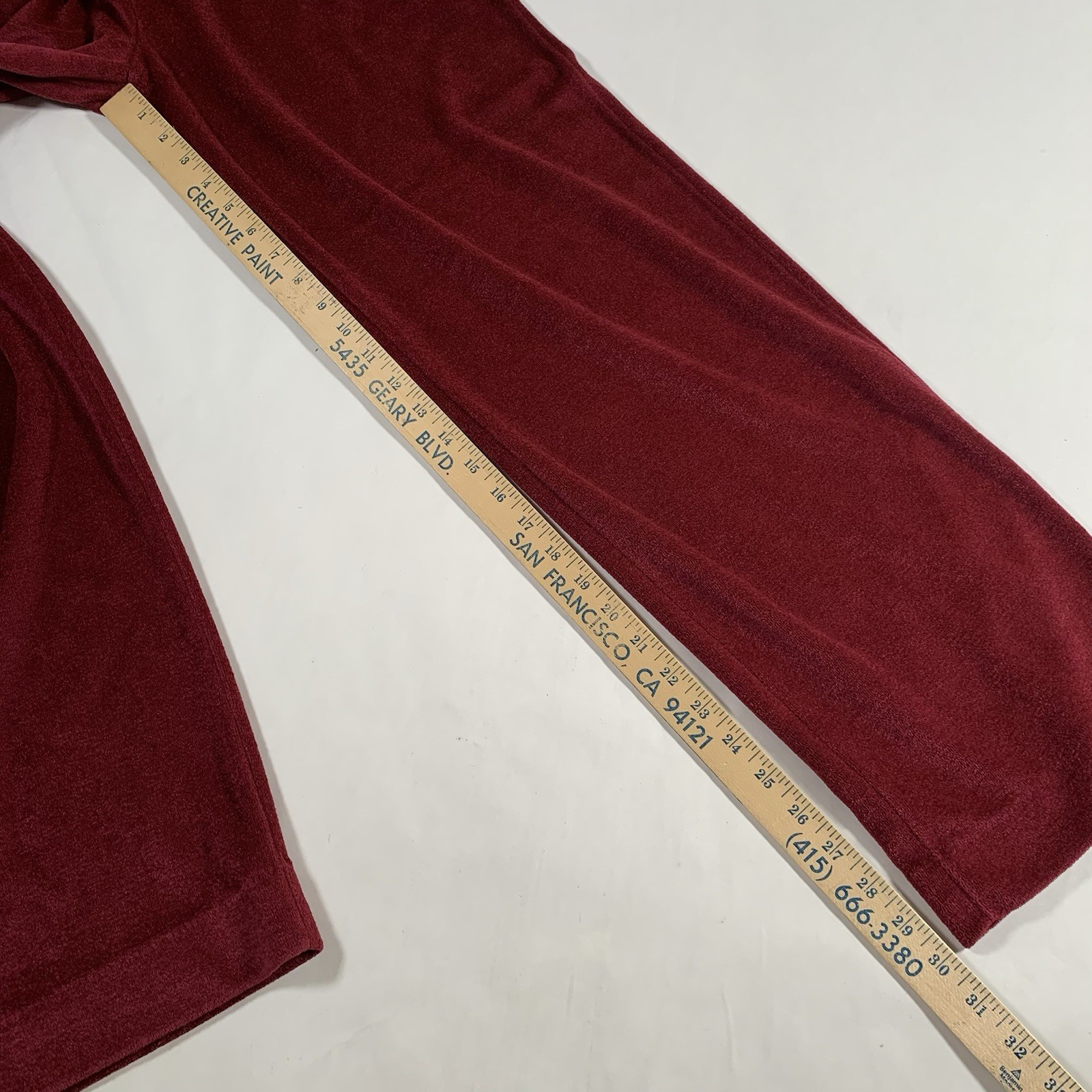 VTG 70s DeWeese Terry Cloth Velour Swim Sweat Suit Set Women Medium Pool Lounge