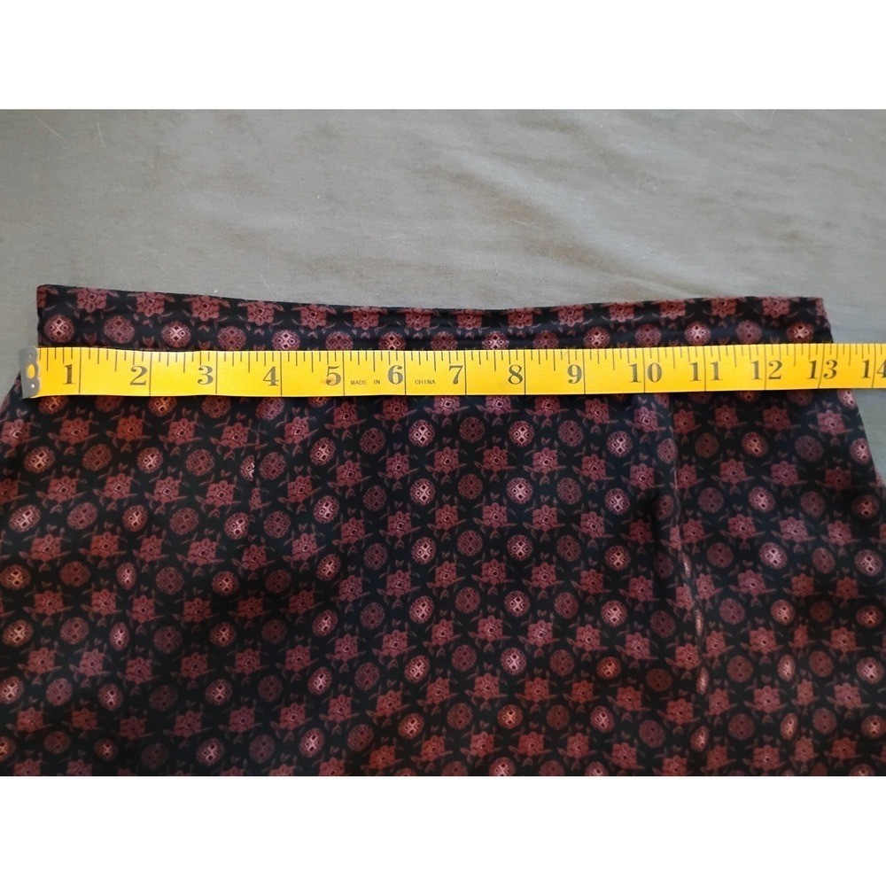 🖤Casual Corner Vintage Red Black Silk office siren dark academia preppy 90s