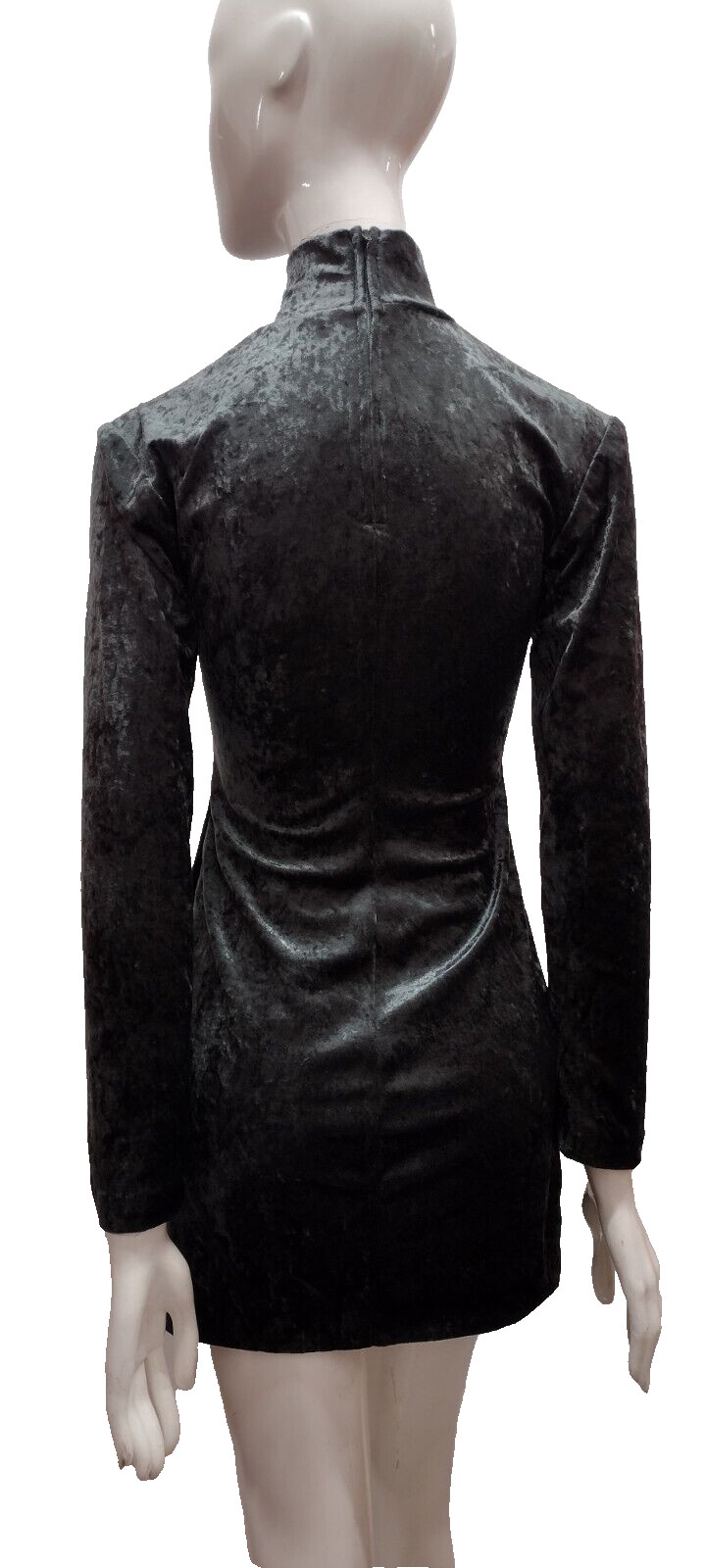 Rare ALL THAT JAZZ Dress Batman Bombshell Dress Small Bodycon Velvet 1989 1980s