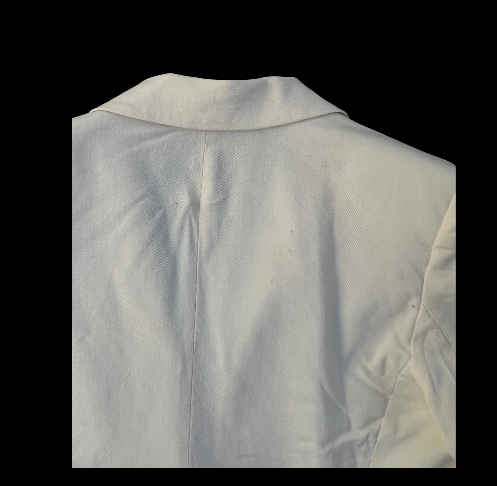 1980s Ivory White Wool Pendleton Double-Breasted Blazer 16b Old Money Preppy