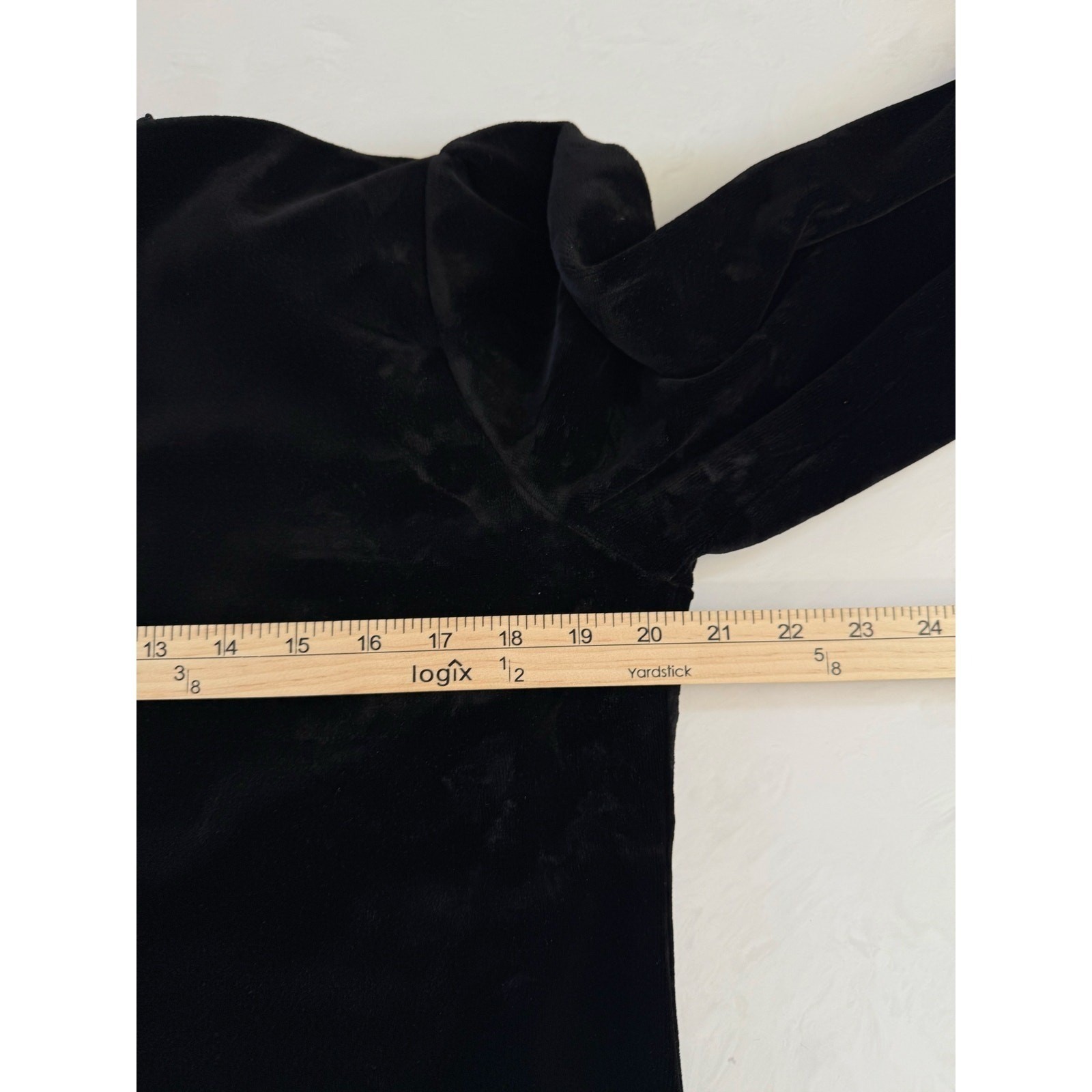 Vivanti Velvet Cardigan Women 14 Black Soutache Trim Cropped Jacket Vintage