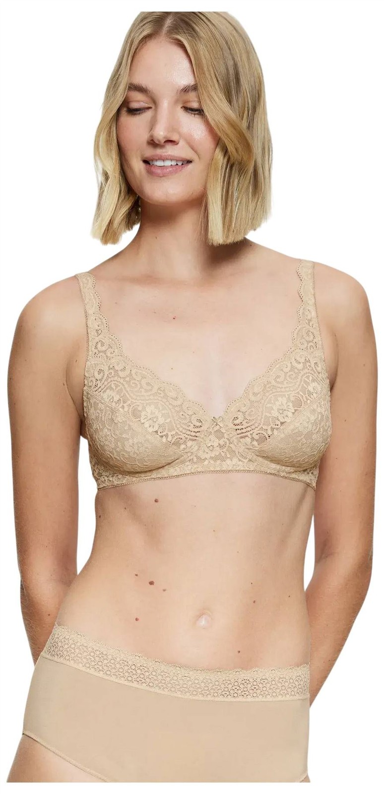 Triumph Womens Amourette Non Wired Bra – Skin Beige