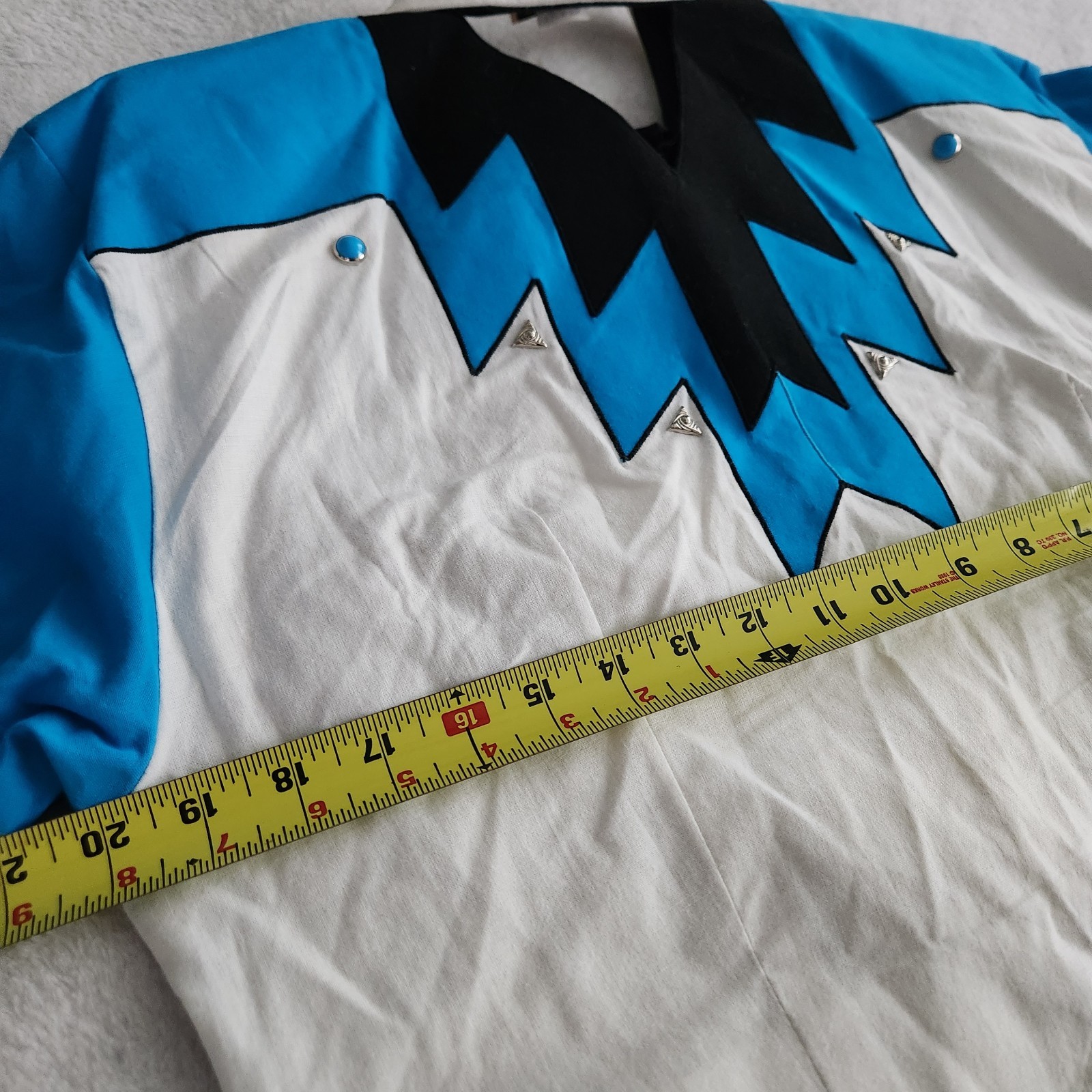 VTG 1849 Authentic Ranchwear Cropped Jacket Womens M Burgundy Teal Rodeo USA