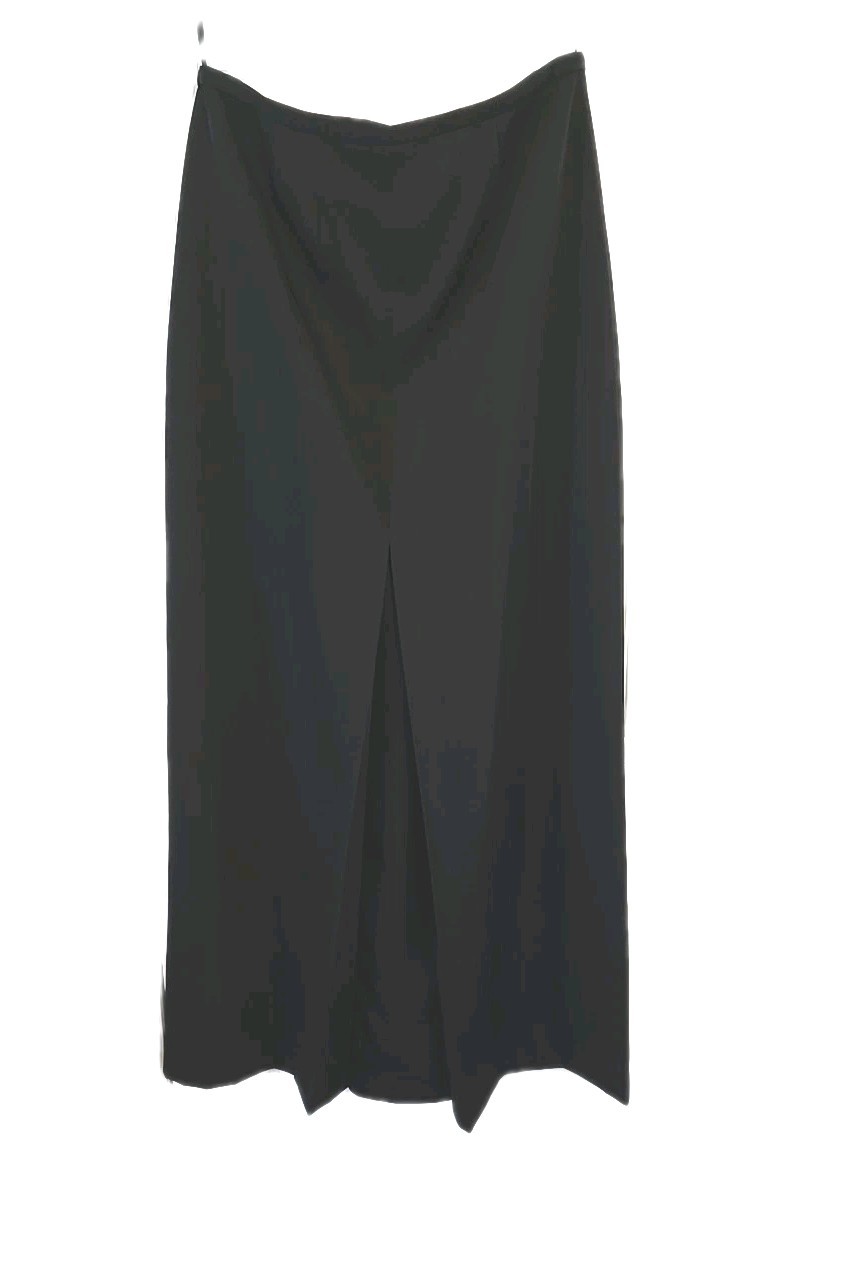 Calvin Klein Collection 1990s Black Neru Jacket 12-Skirt Sz 8-shell 12 Ensemble