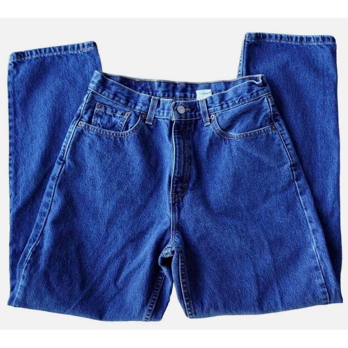 Levi’s 560 Loose Fit Straight Leg Jeans Women 10 Short Blue Vintage USA Made