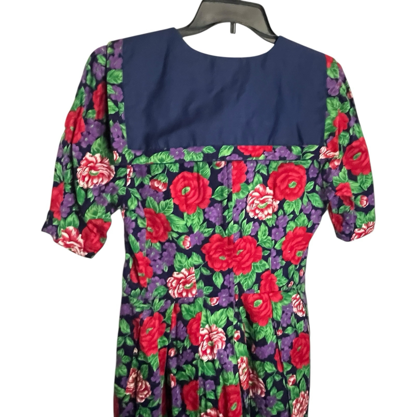 Vintage Paulette’s Floral Belted Sailor Style Dress