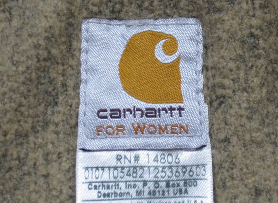 Vintage Y2K Carhartt Sherpa Lined Vest Women’s (L) WV001 VRS Rose Workwear