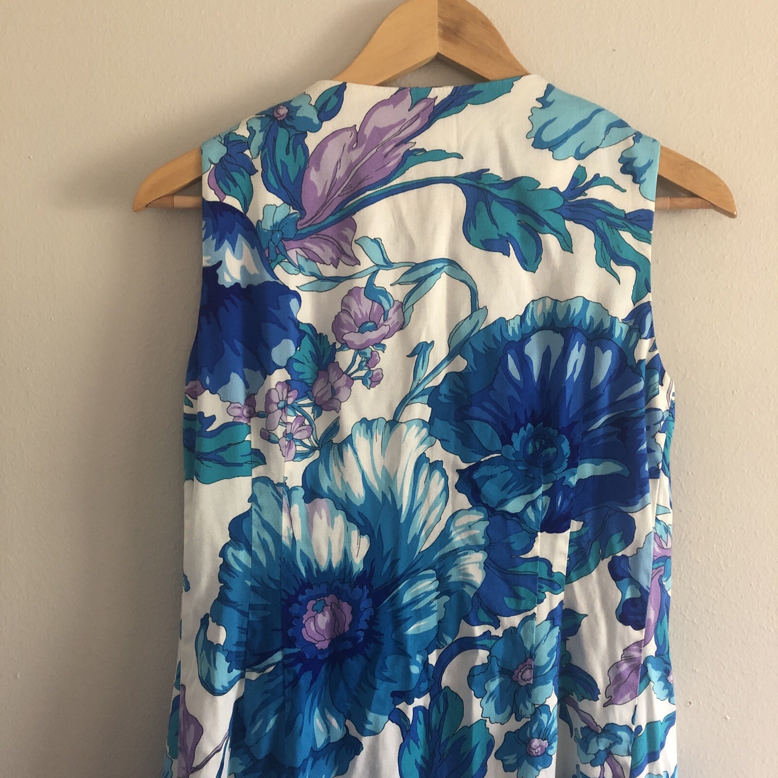 Vintage 60s 70s McInerny by Sydney Honolulu Hawaiian Maxi Dress Size 8 Small