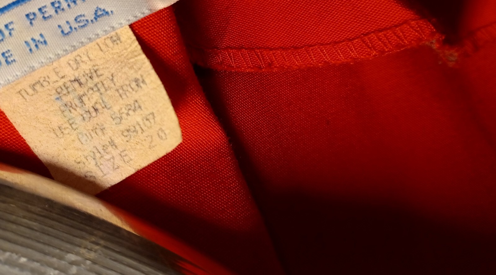 Vintage Ari’s Korner Red Maxi Dress With Button Details – Plus Size 20