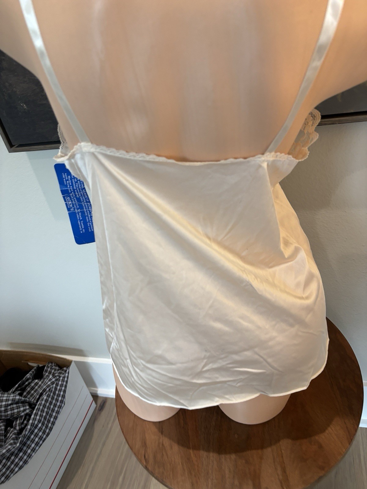 Lorraine Lingerie Top 70s Blush Lace Camisole Tank Top – Size 40 Babydoll Nwt