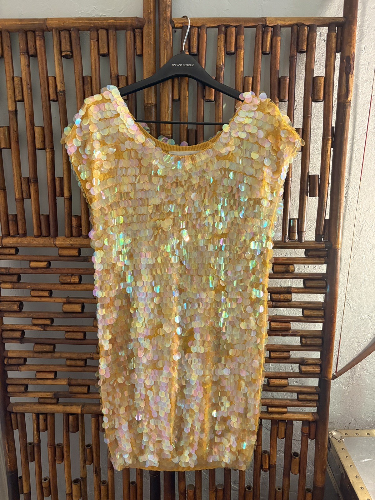 Norma Kamali Vintage Size.L Payette Dress 1980s