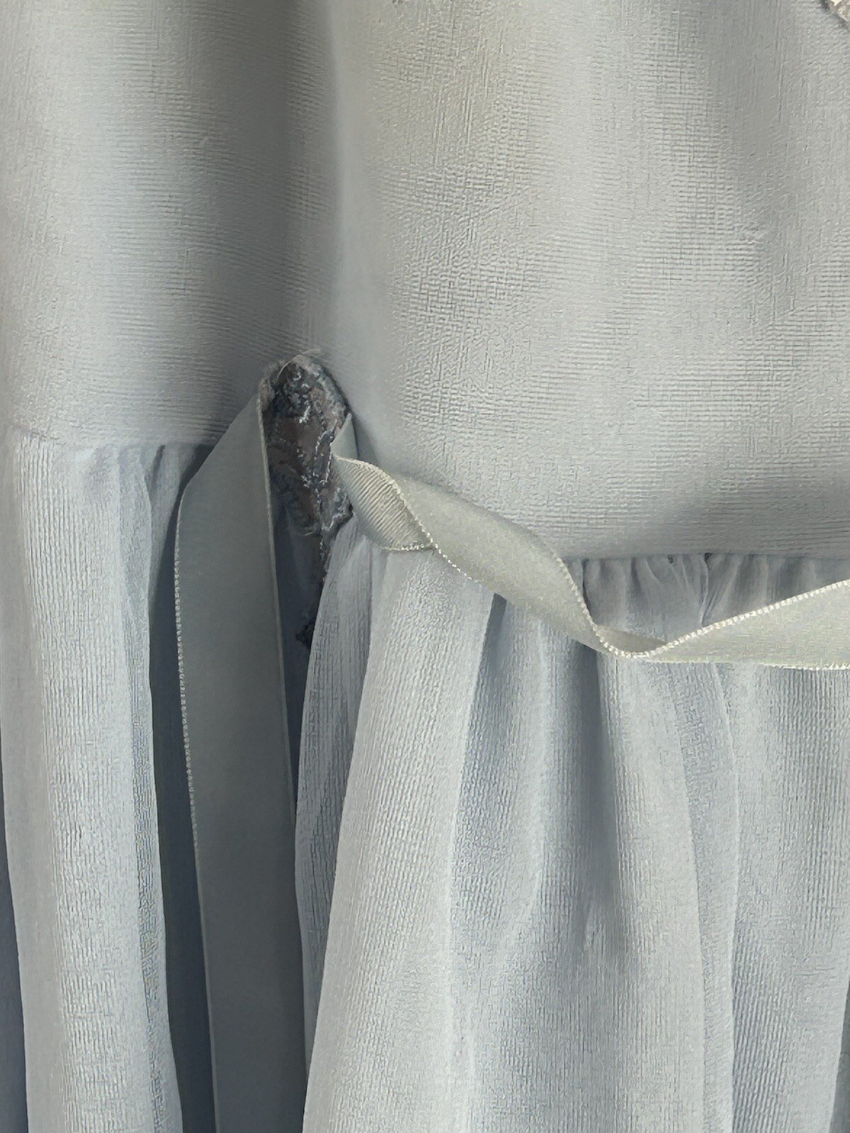 Charmode Vintage Blue Nightgown And Robe Small Sz 36