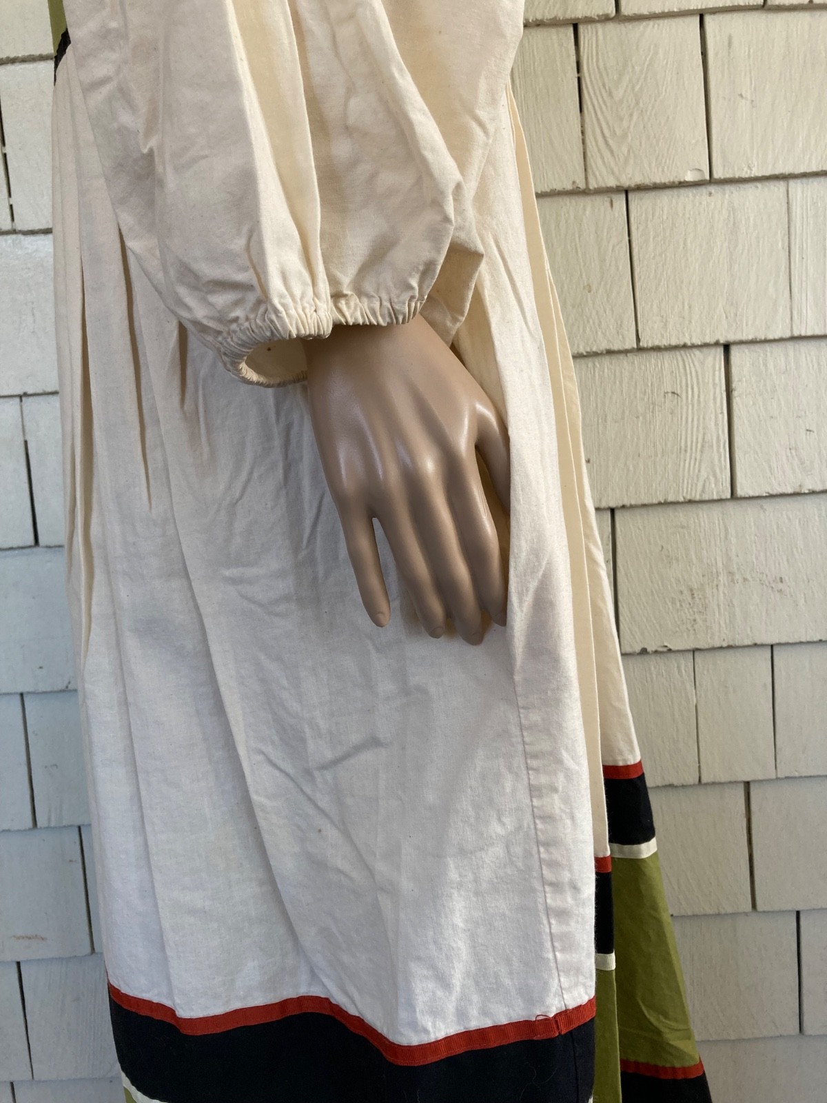 Vintage Festive Cottagecore 1970s Krist Gudnason California Dress Size Small