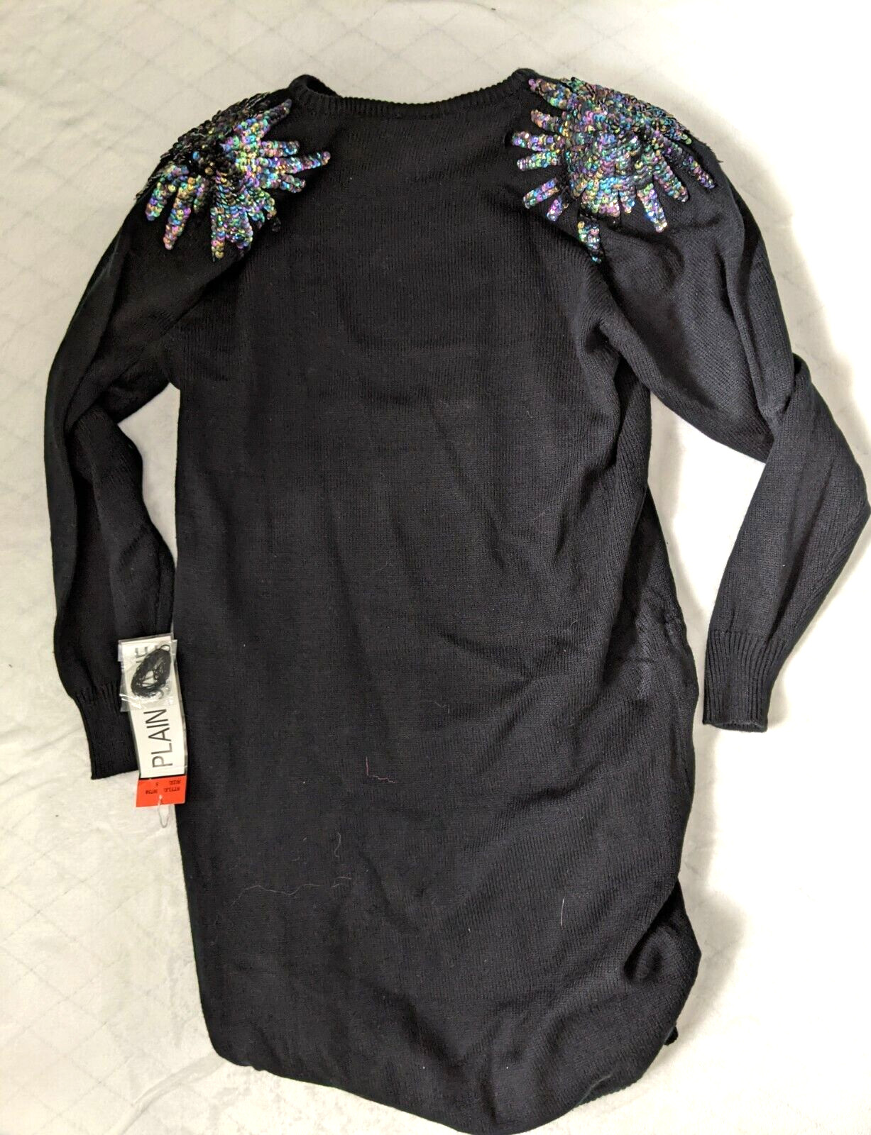 NWT Vintage 80s PLAIN JANE BY SWEET BABY JANE Women’s Dress Size Small New Years