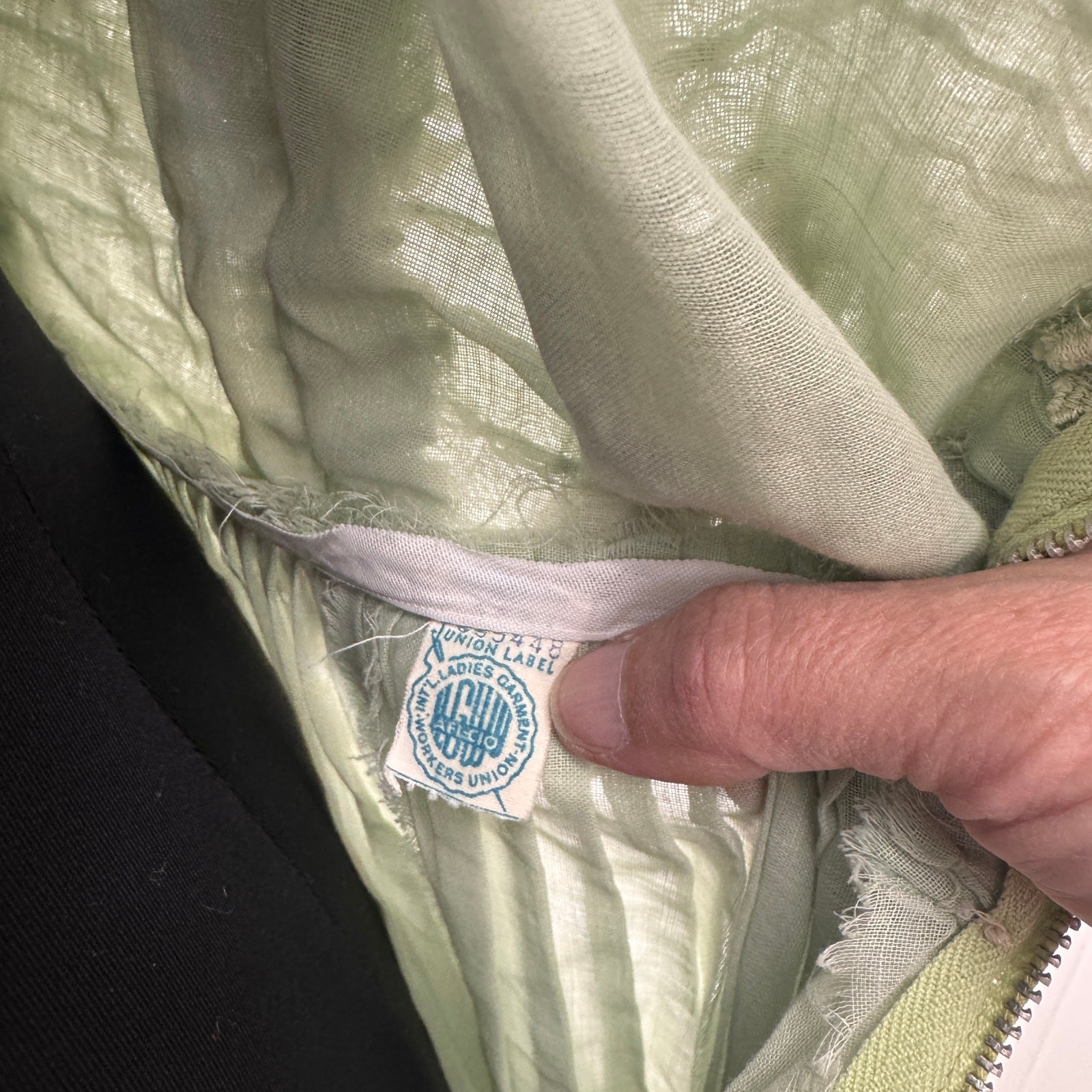 1950s Mint Green Carlye Party Dress Pleated Skirt | Vintage Cocktail Dress XS/S