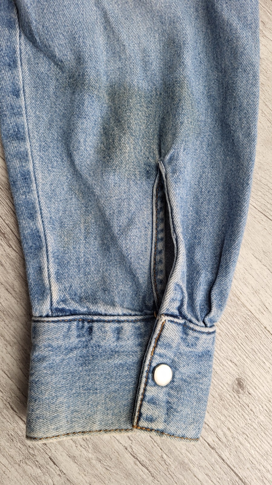 Vintage Made in the Shade Pearl Snap Denim Western Shirt – Size M