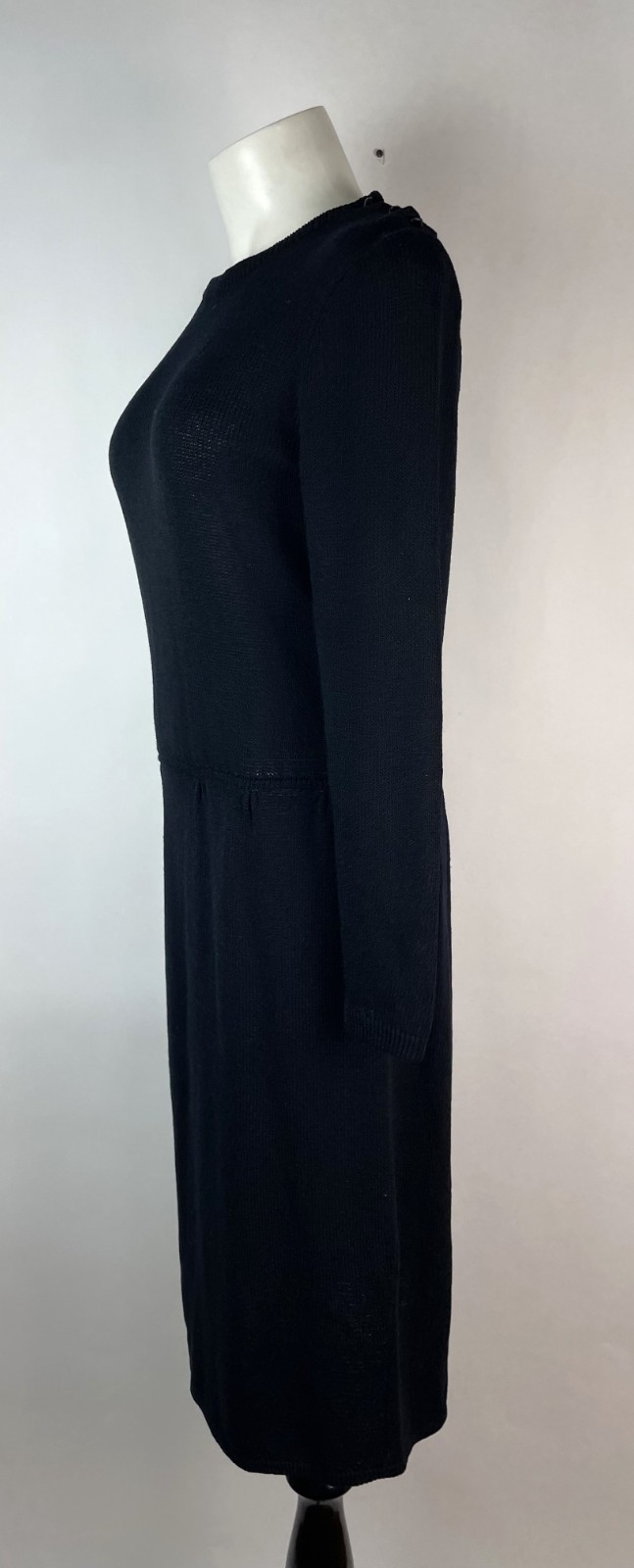 Vintage 80s St. John Santana Knit Dress Sheer Sequin Mesh Cocktail Dress 8 Mend