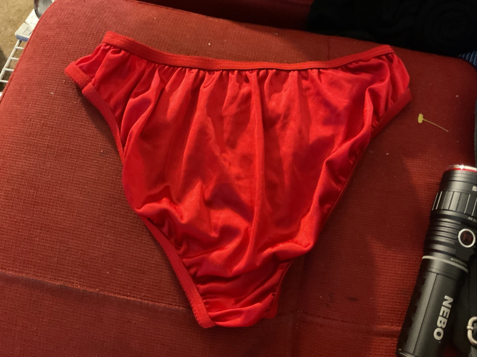 70’s Petra Fashion 100% Nylon With Nylon Gusset Large