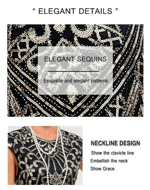 30S Flapper Dresses 1920s Vintage Dress Summer Fringe Beaded Great Gatsby Party