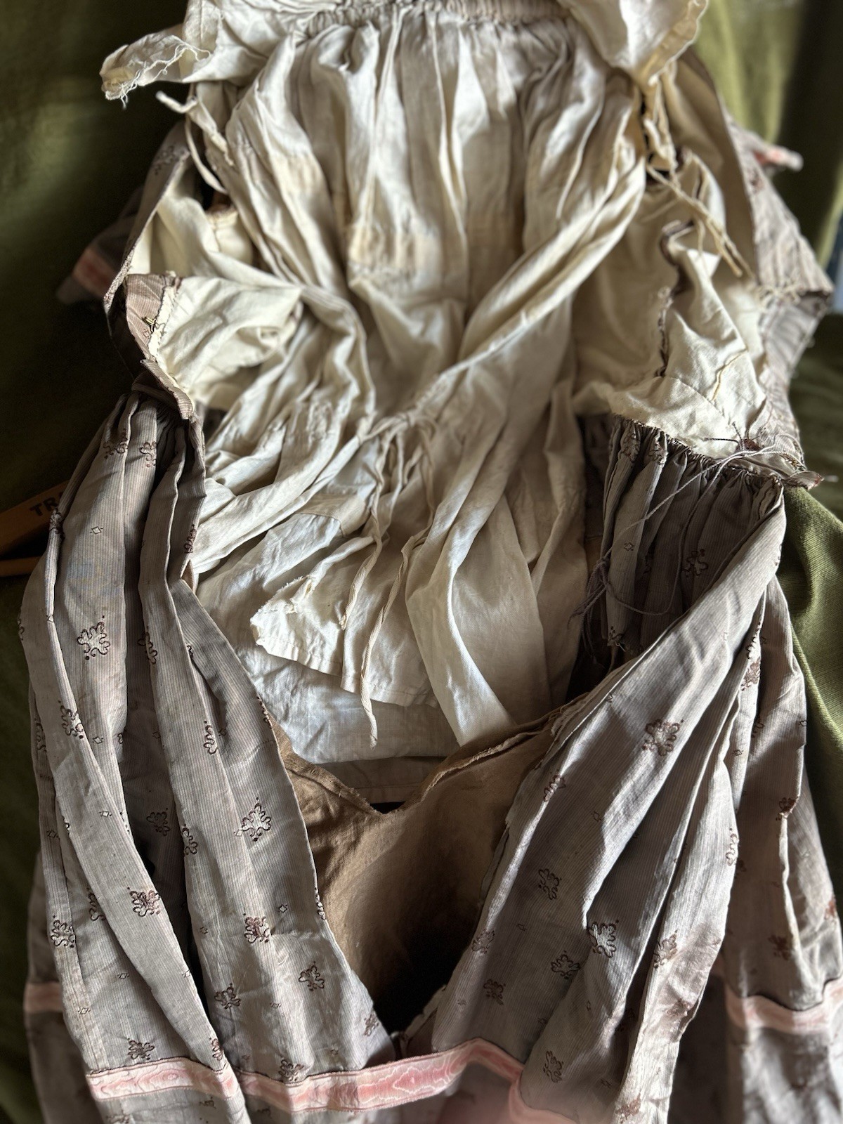 Antique 1860’s Dress Helen Jo Payne Collection Civil War Era