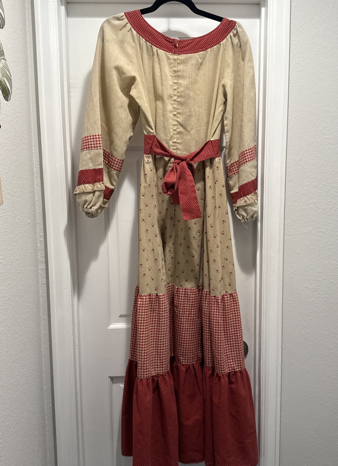 Vintage 1970s Magnolia San Francisco Dress Boho Hippie-Flower Child-Cottagecore