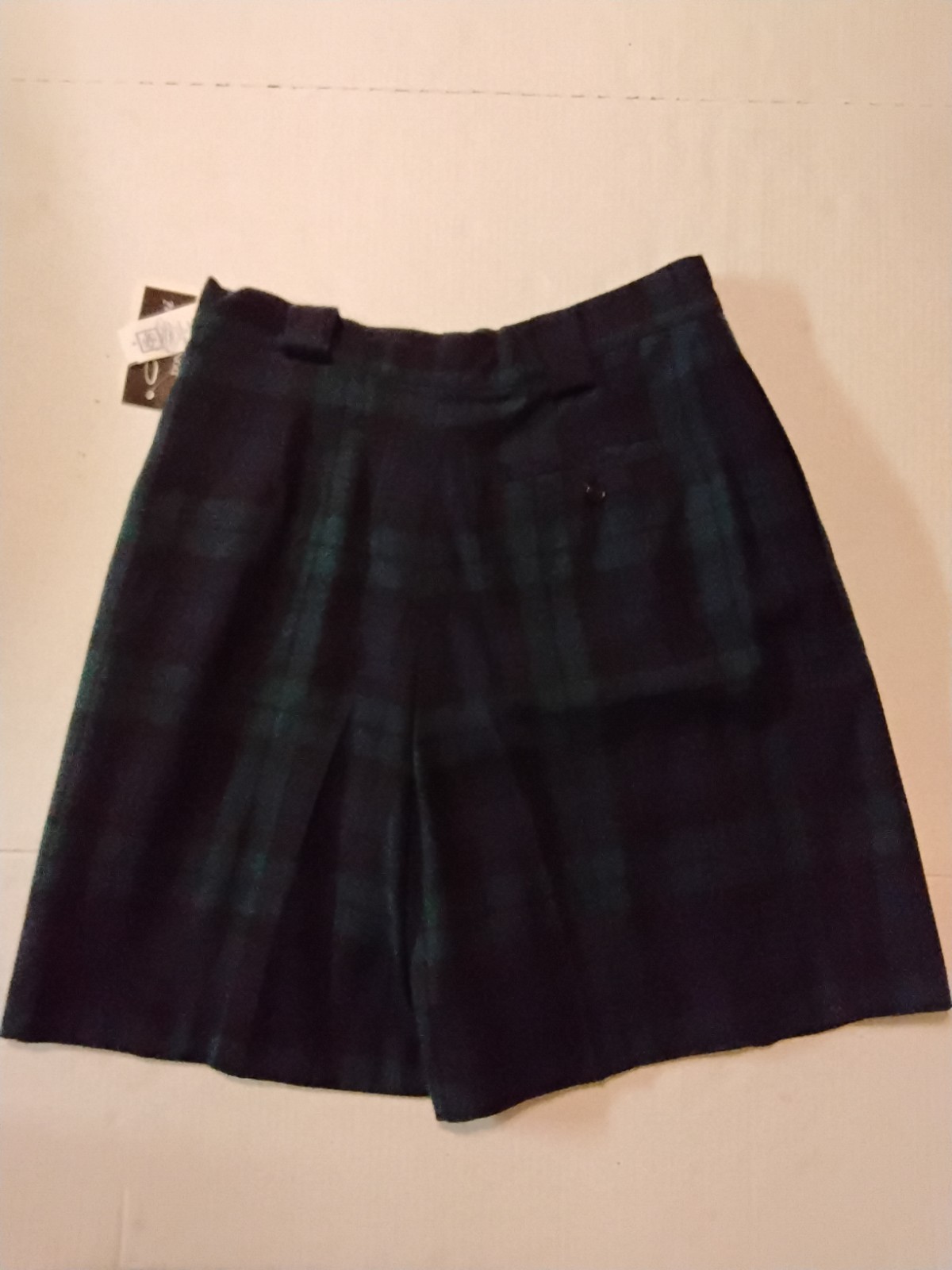 NWT VTG Alanni Wool Shorts Women’s 14 And Double Breasted Vest Sz 12 Set Preppy