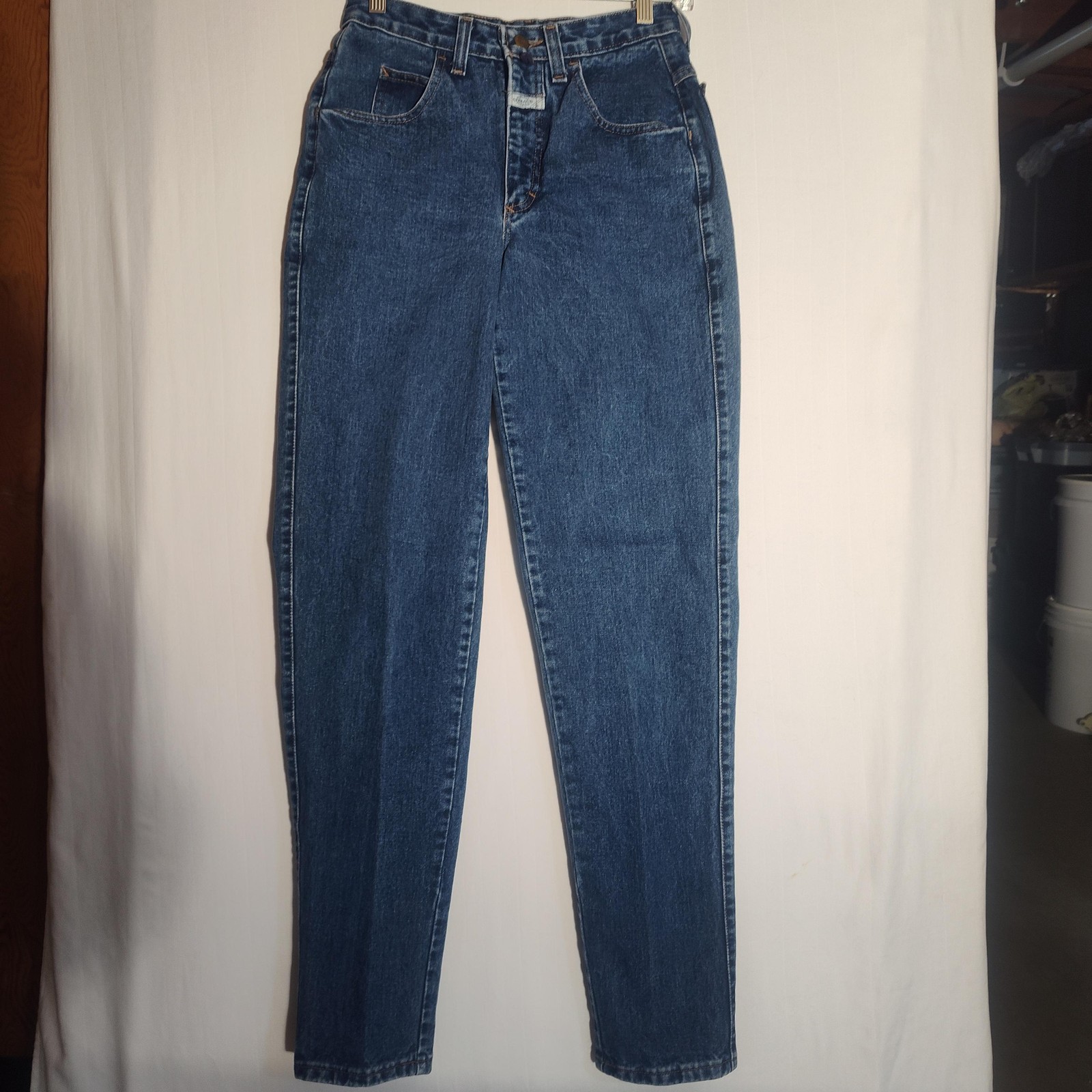 Marithe & Francois Girbaud Stone Washed Jeans 7/8 Tall Women 27×32 Classic