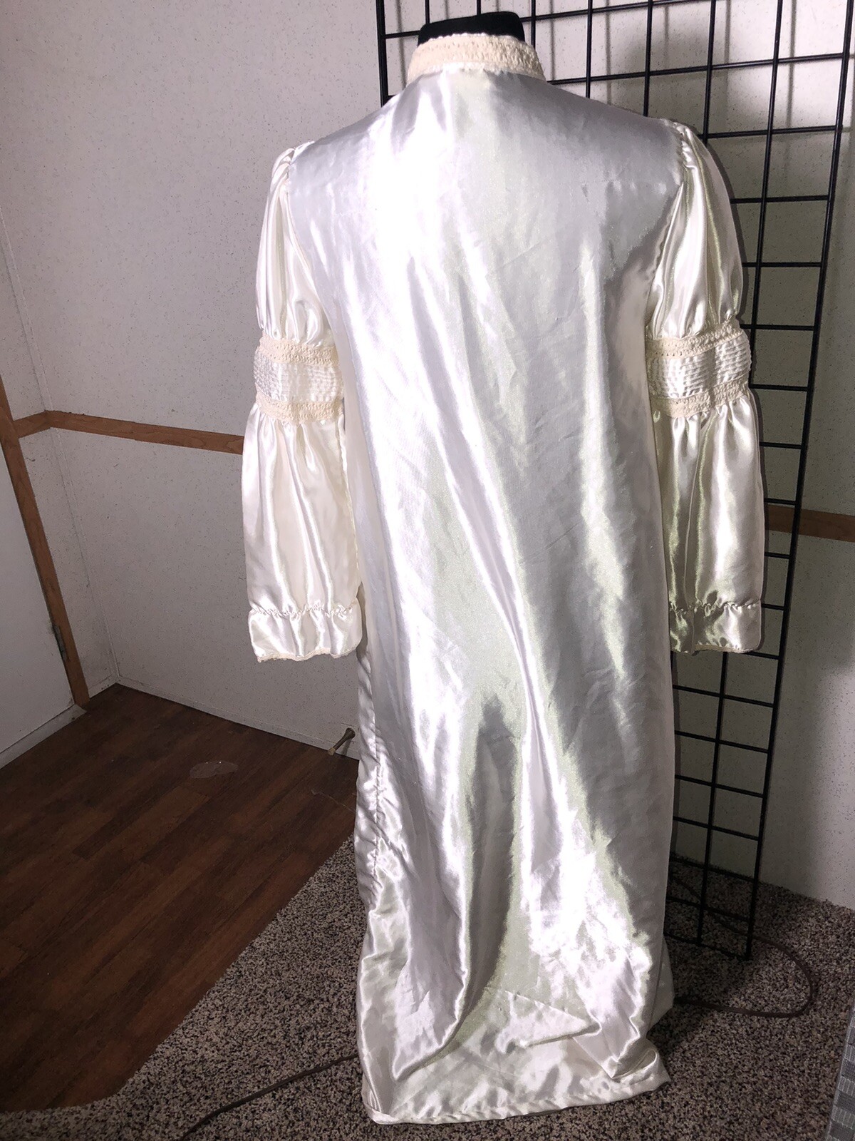 Vintage Lise Stevens Silk-like Size M Victorian Style Long Gown
