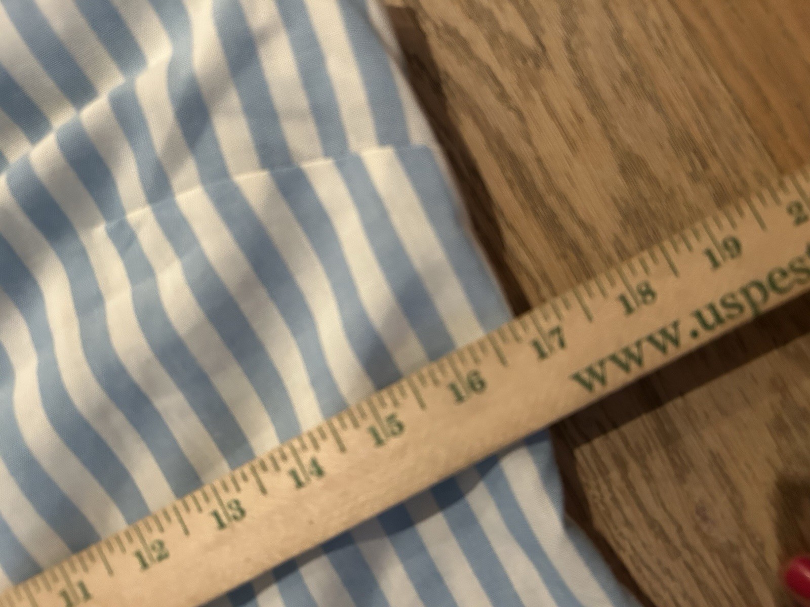 Vintage 1960’s Dress Women’s Blue Stripe Aline Everyday Casual Sleeveless