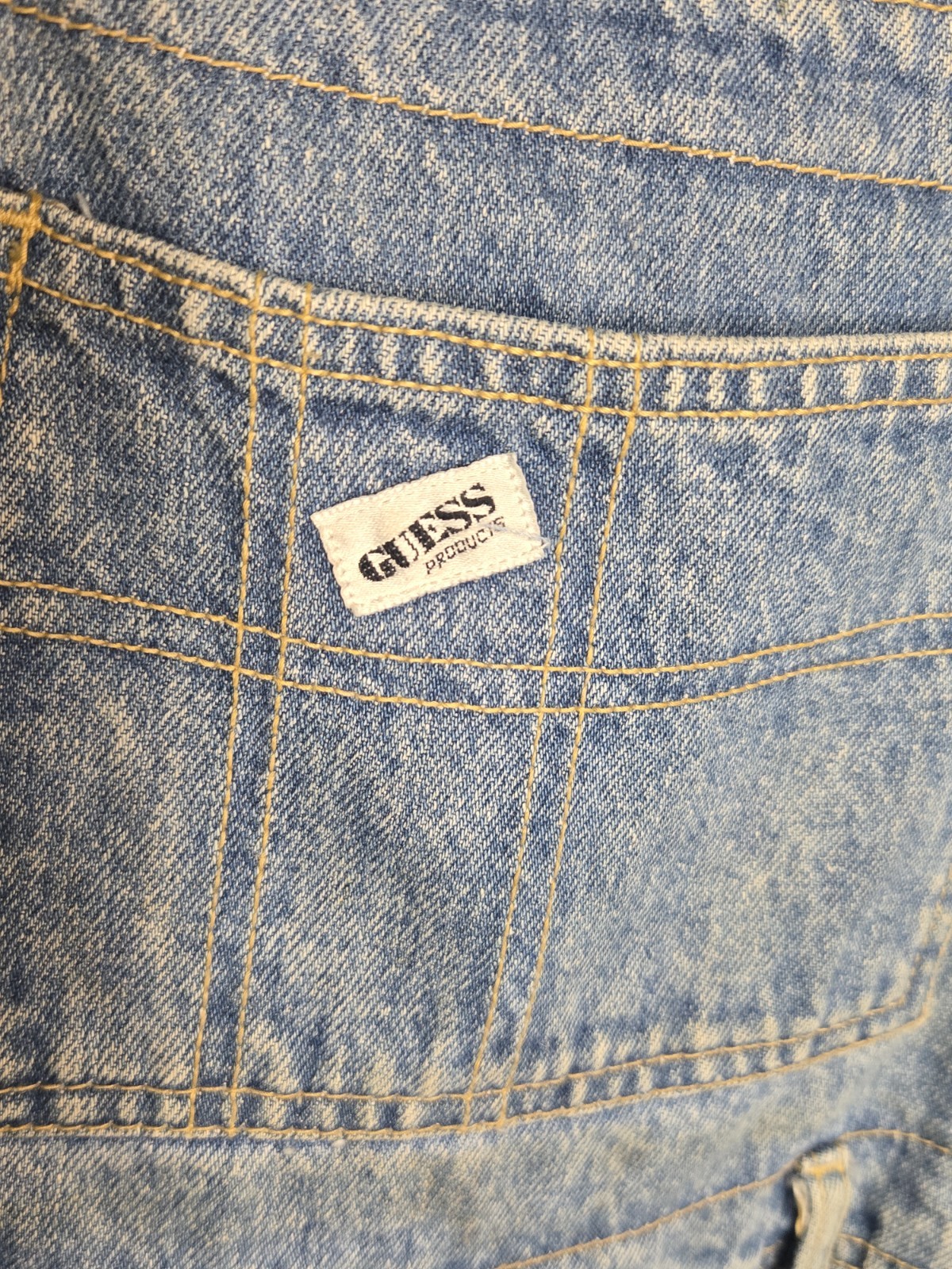 Vintage 1980’s Guess by Georges Marciano Women’s Denim Overalls Sz 4 USA Made