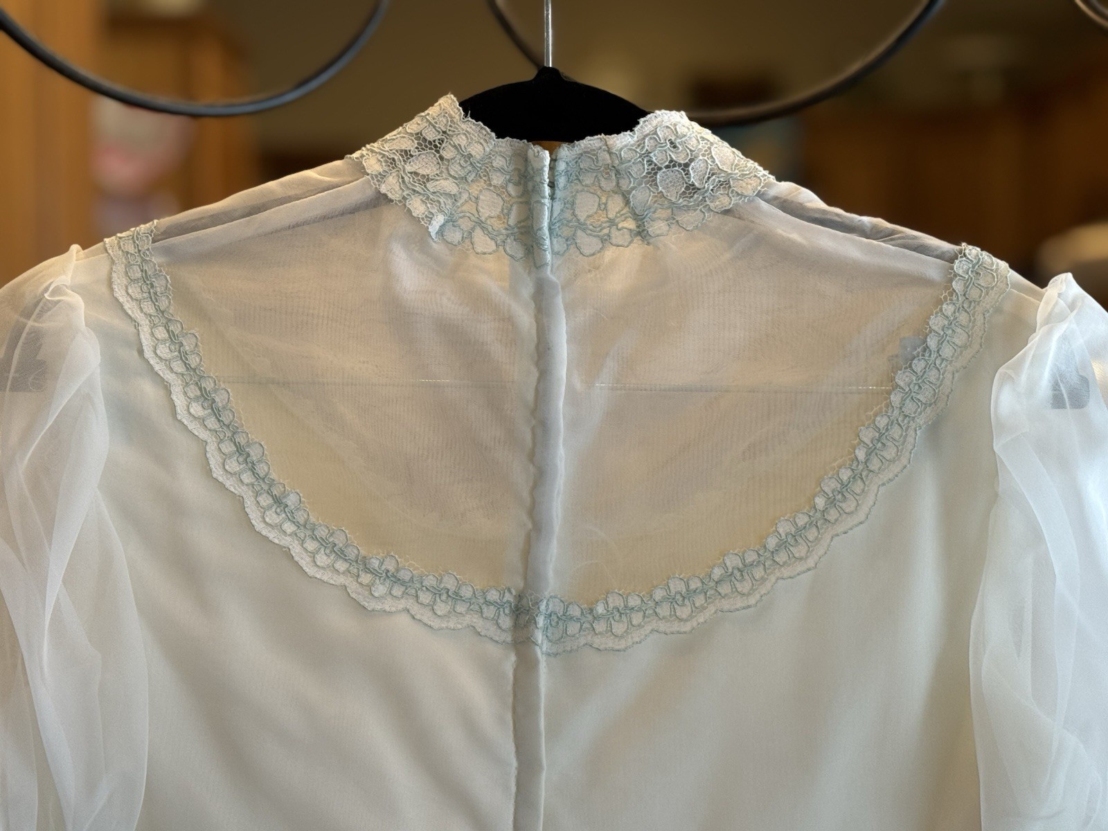 Romantic Bohemian Handmade Vintage Wedding Dress