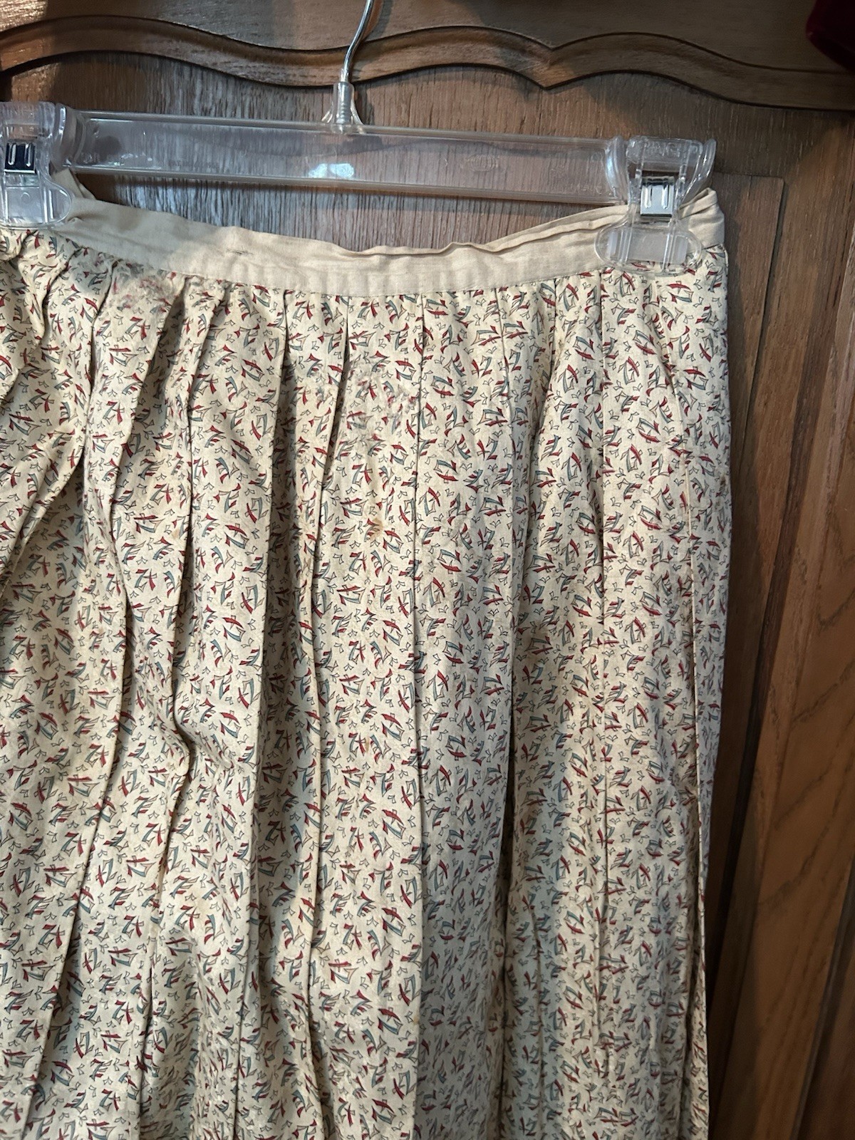 1880s bustle Skirt And Jacket With Built-In Bustle Velvet Trim Silk/Cotton Dress