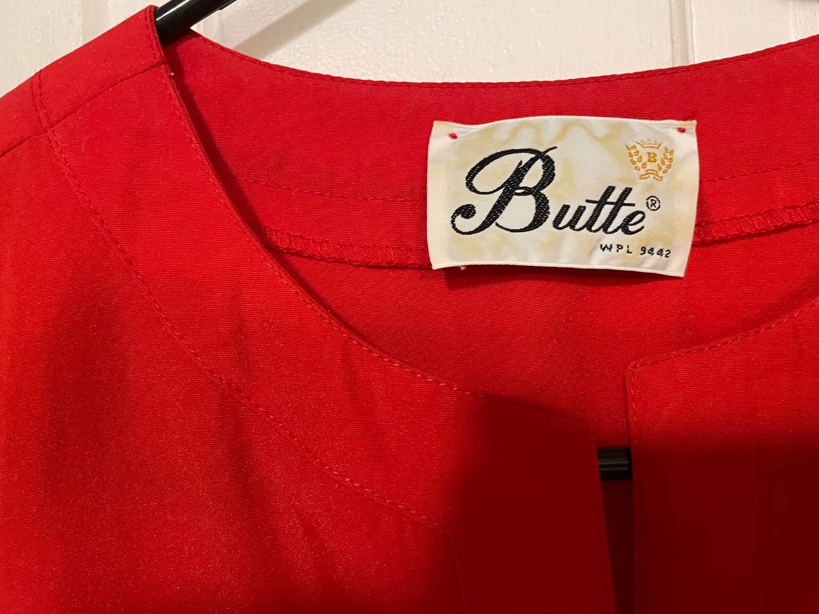 VTG Butte Red Midi Dress