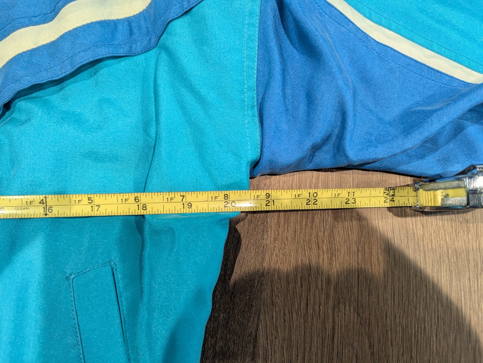 Vintage 80s 90s Avait Sportif Teal Blue Windbreaker Track Suit W Petite Medium